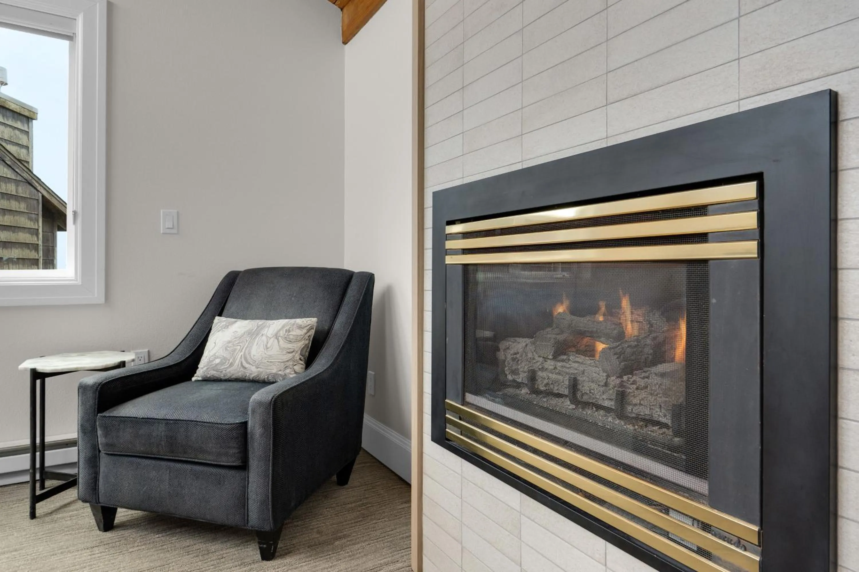 Seating area in The Waves