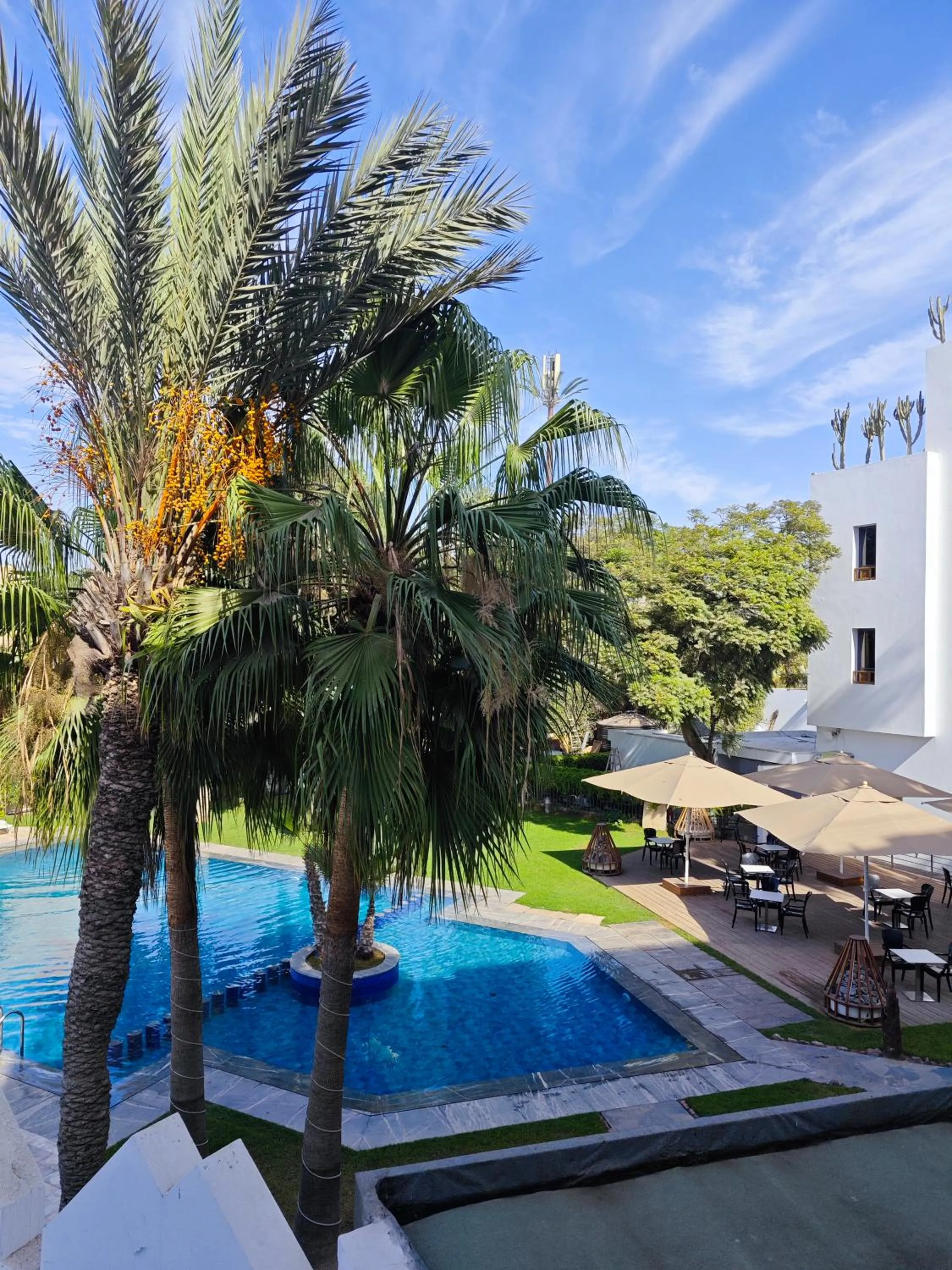 Pool view in Hotel Anna Agadir