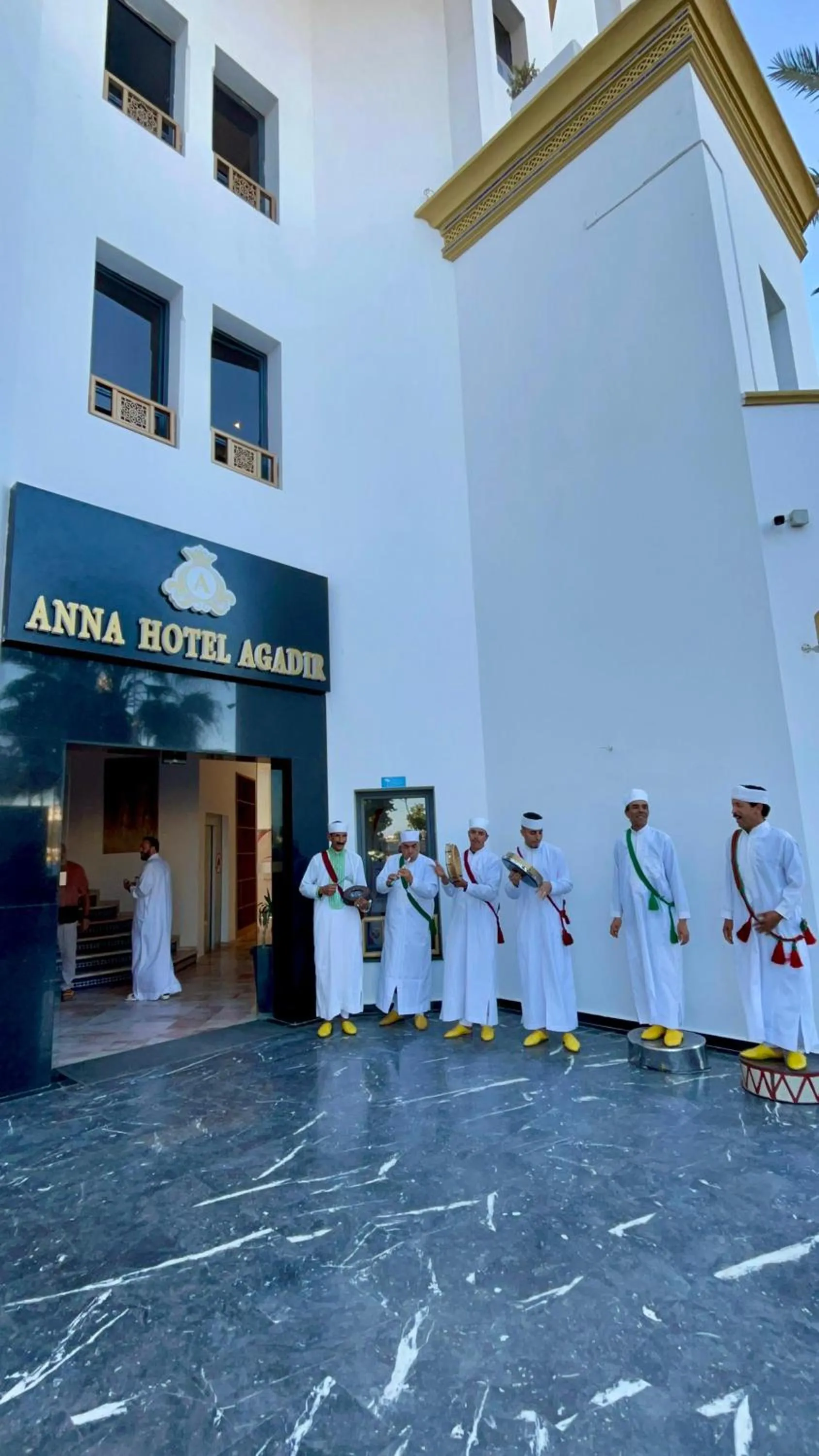group of guests in Hotel Anna Agadir