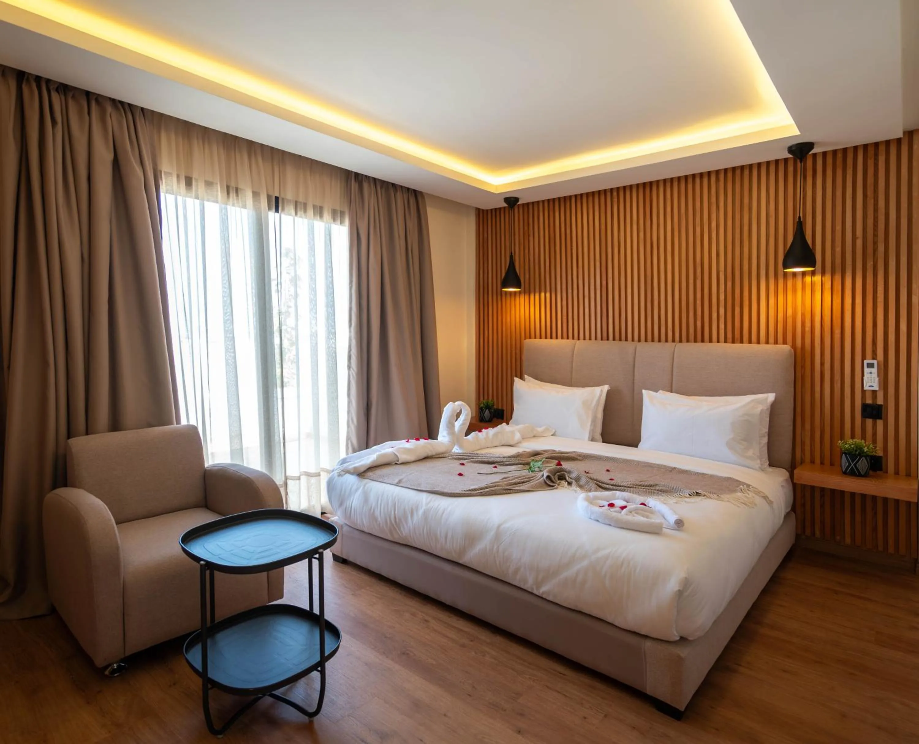 Bed in Unico Hotel Maarif