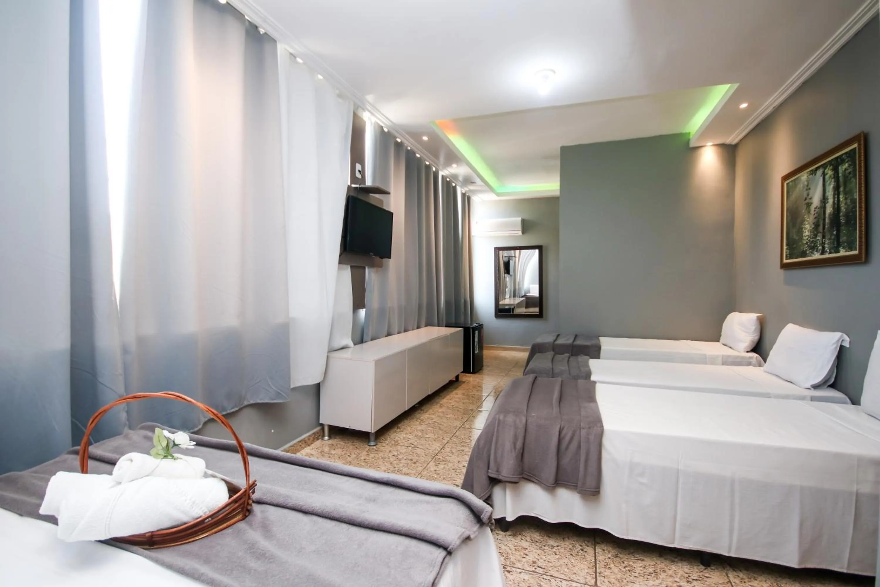 Bed in Pousada Maresia Costa Azul