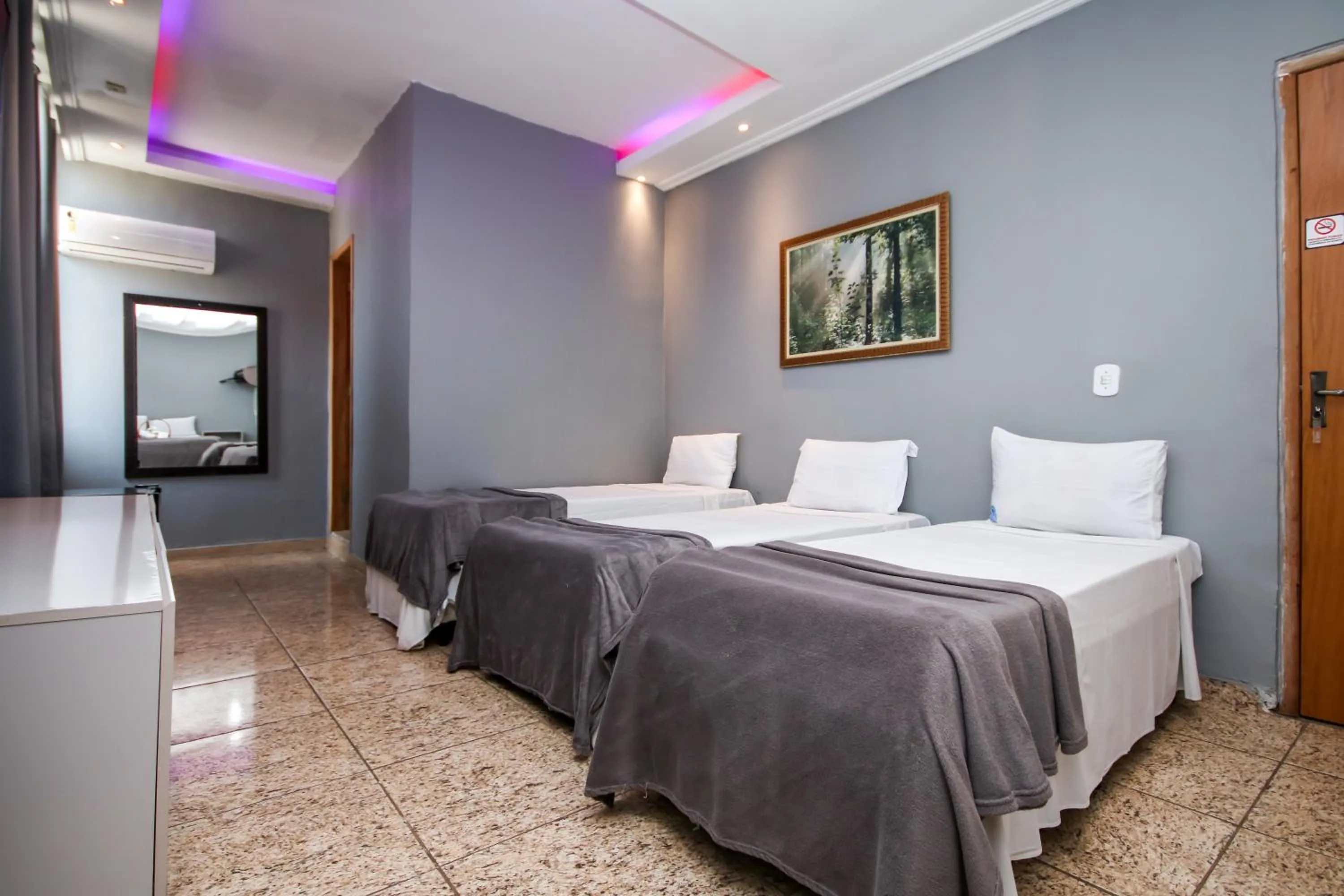 Bed in Pousada Maresia Costa Azul
