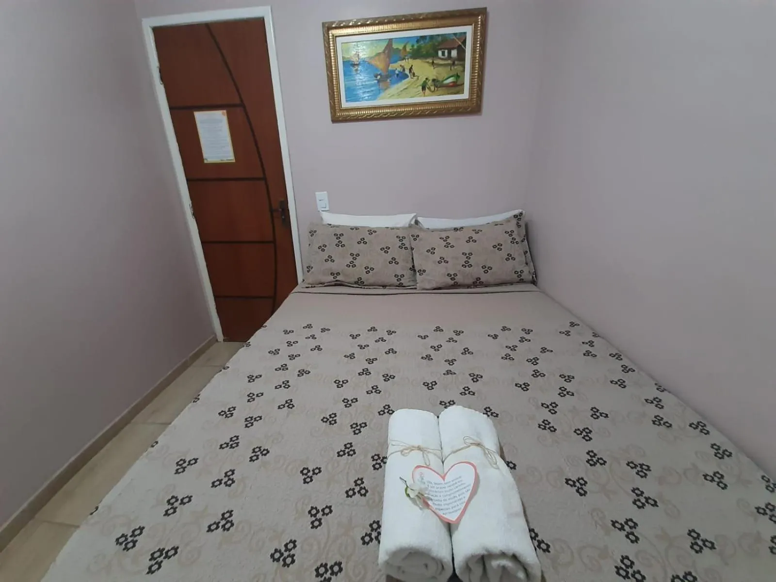 Bed in Pousada Maresia Costa Azul