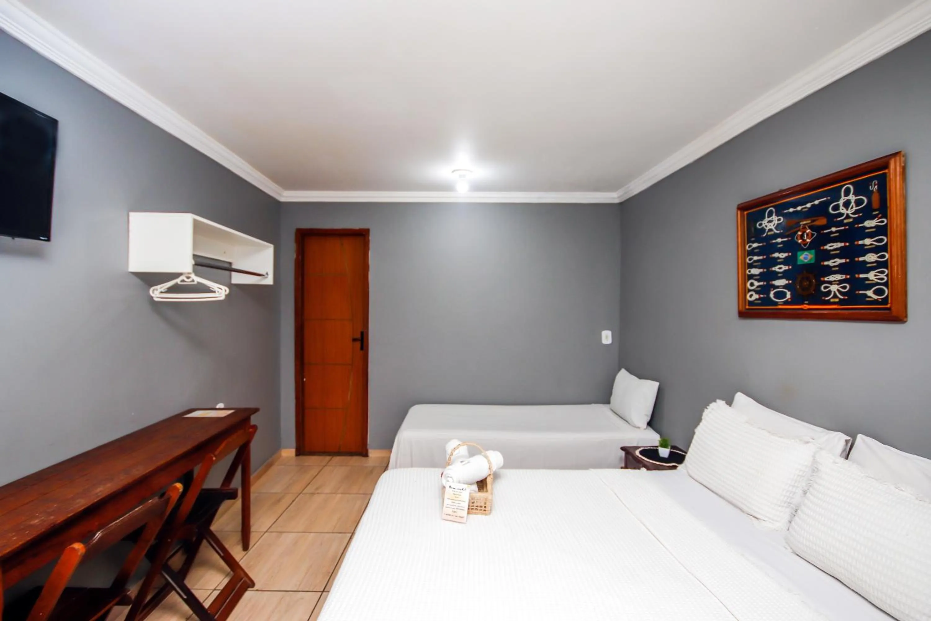 Bed in Pousada Maresia Costa Azul
