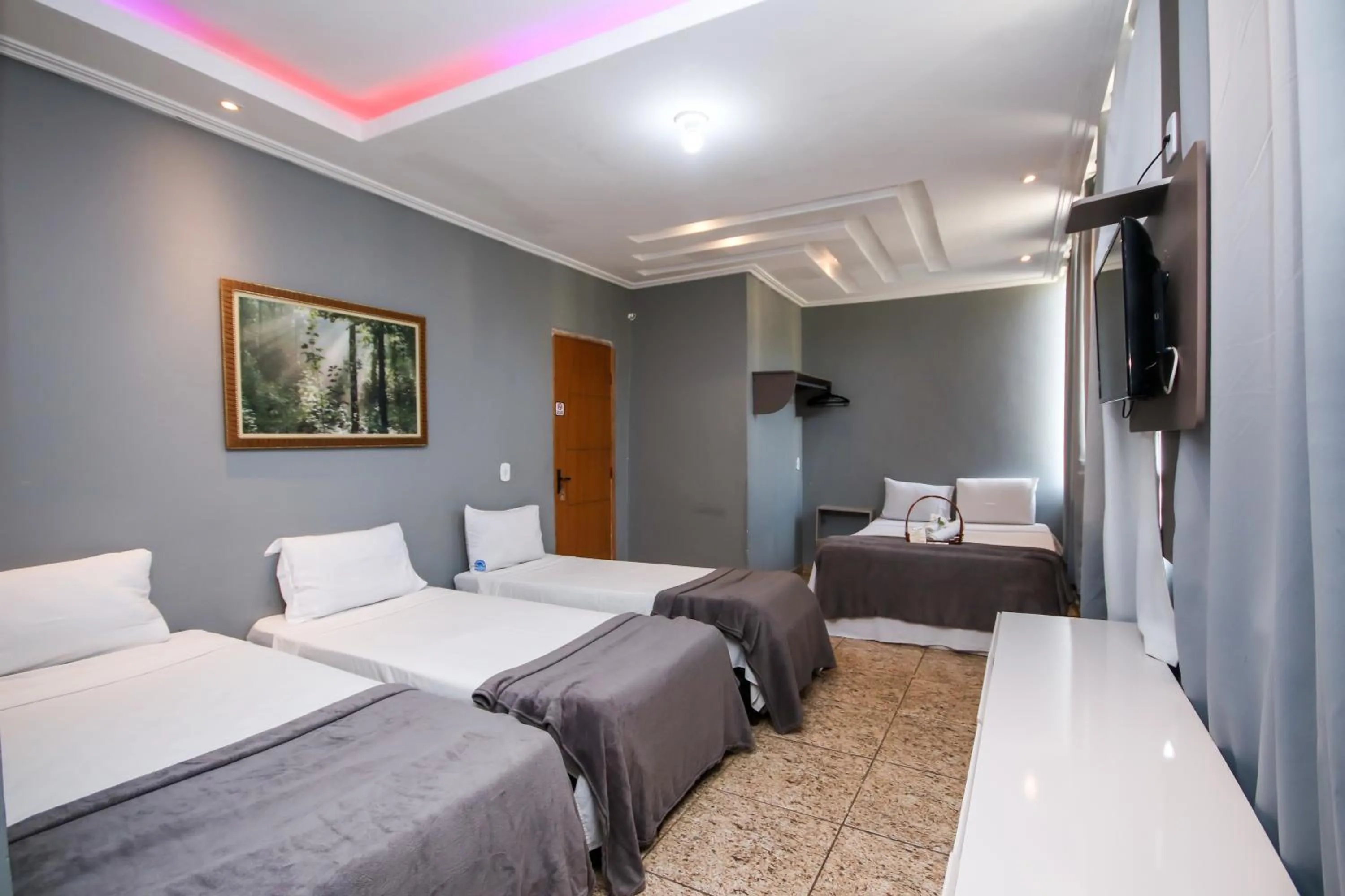Bed in Pousada Maresia Costa Azul