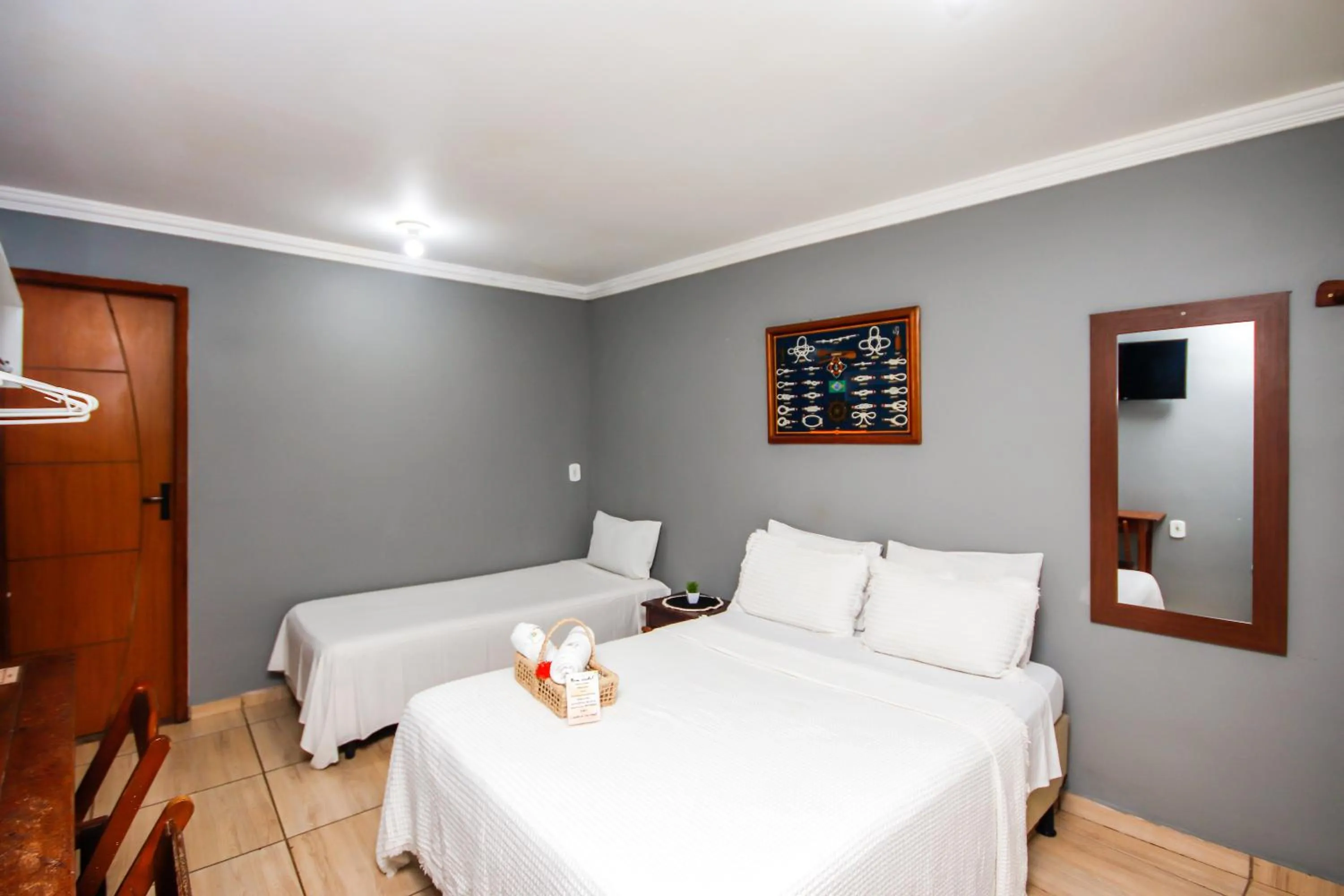 Bed in Pousada Maresia Costa Azul