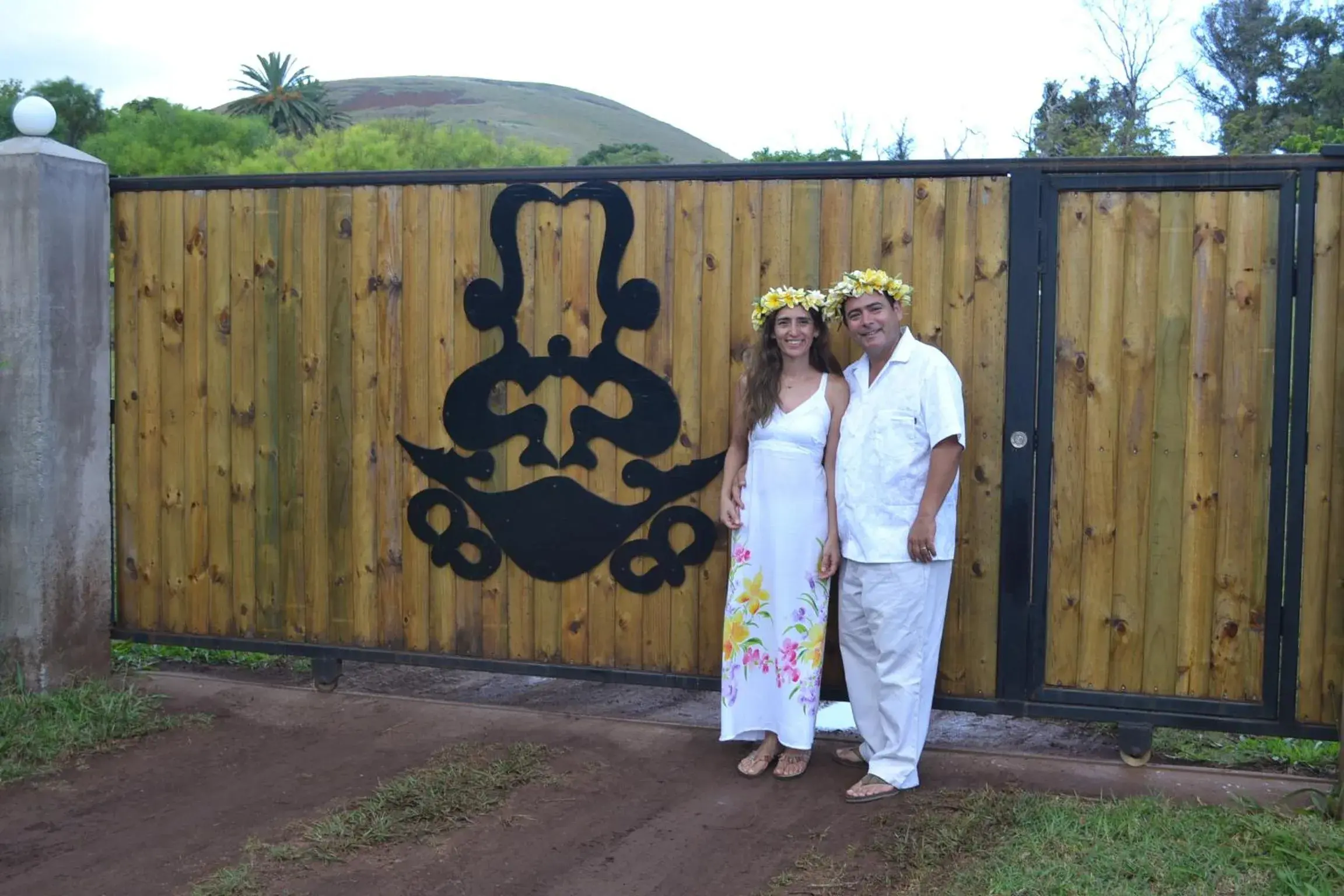 Facade/entrance in Cabañas Henua Iti Facade/entrance in Cabañas Henua Iti