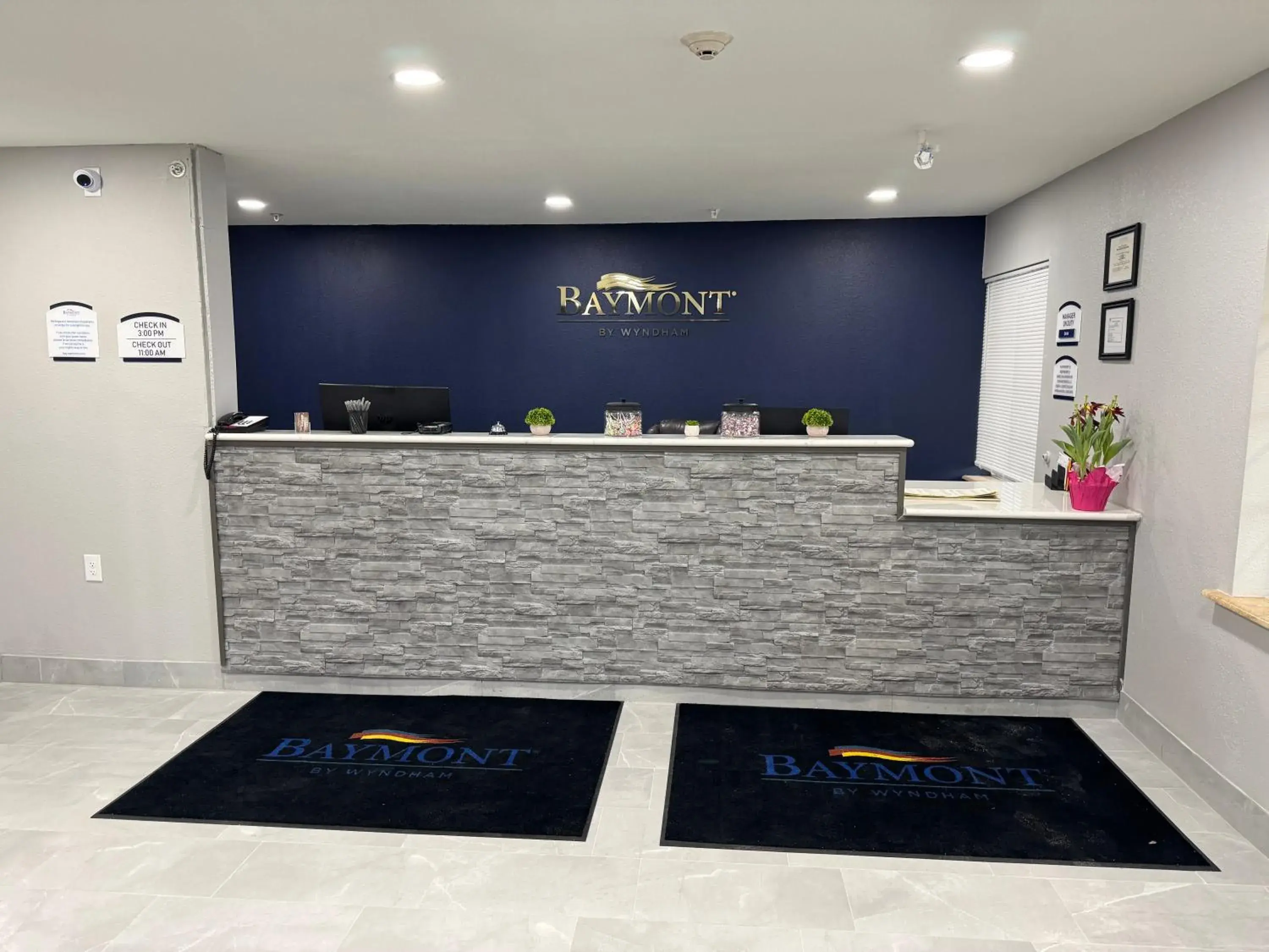 Lobby or reception in Baymont by Wyndham Dickinson Lobby or reception in Baymont by Wyndham Dickinson
