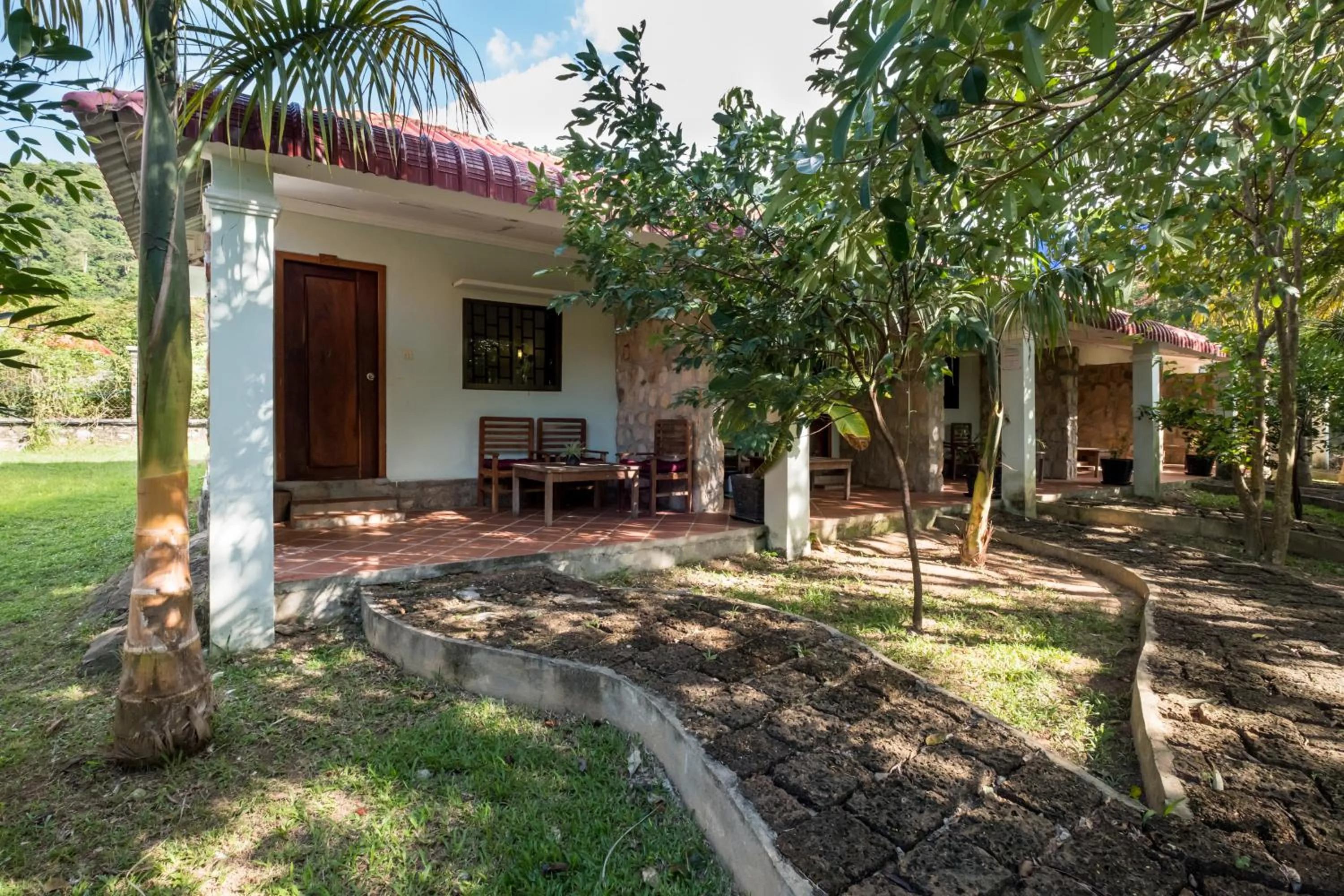 Patio in Kep Bungalows
