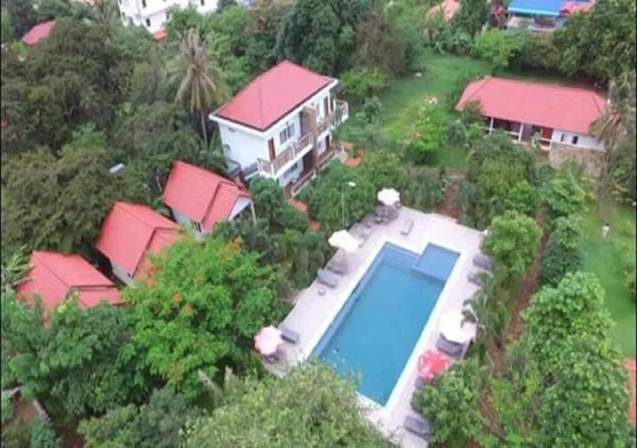 Bird's eye view in Kep Bungalows