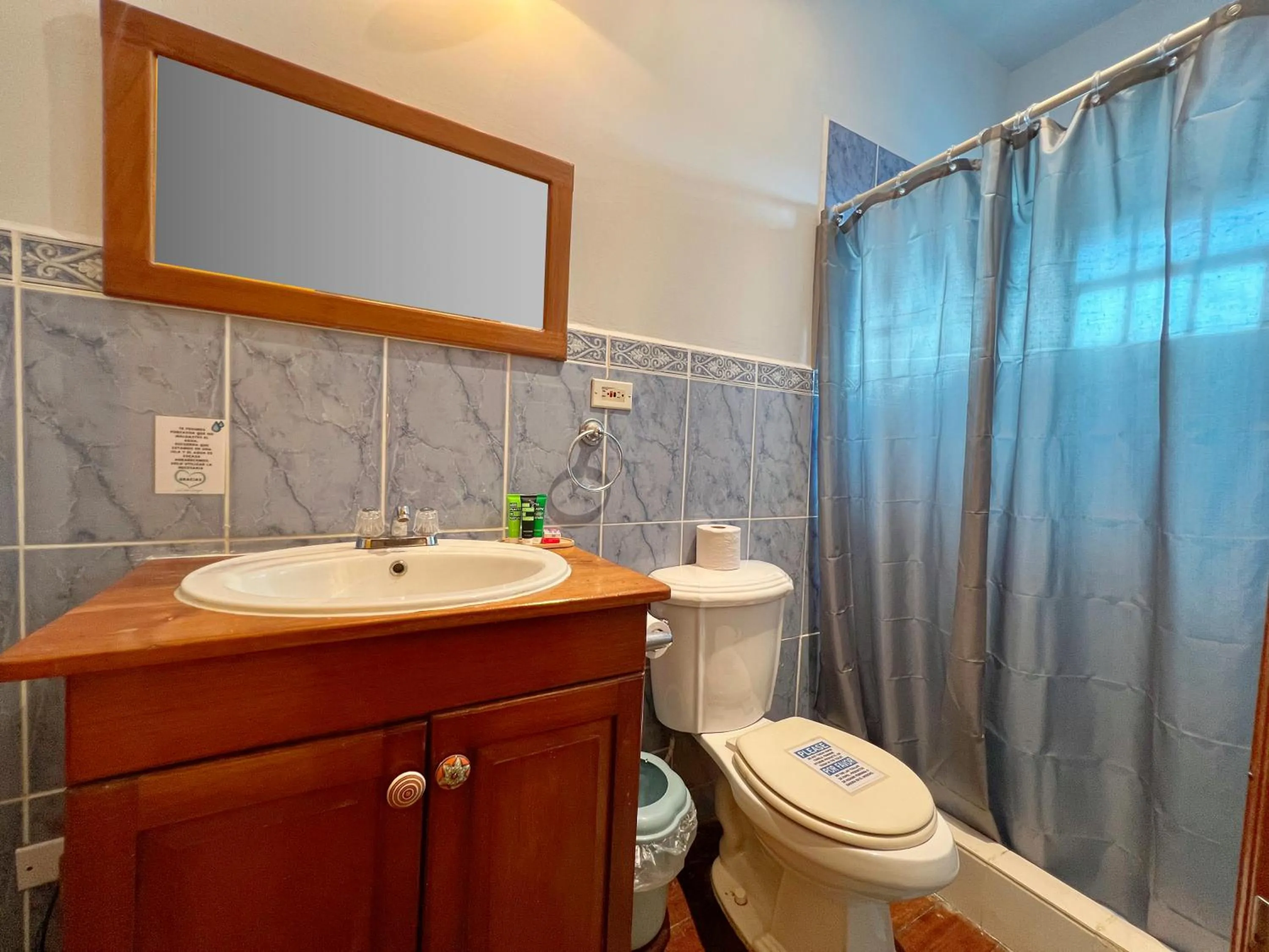 Bathroom in Hotel Paraiso Caribeño