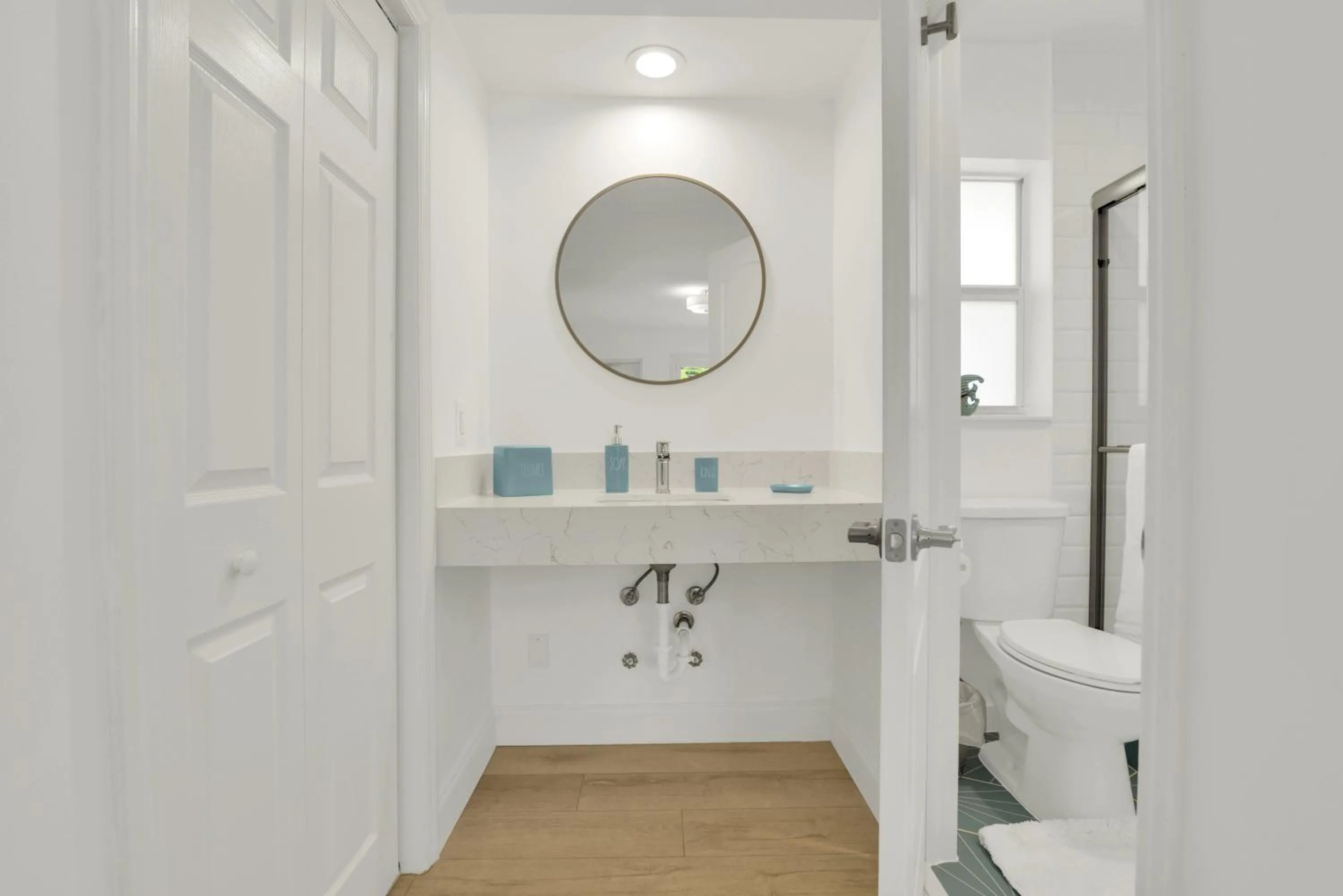 Bathroom in The Shores Hotel