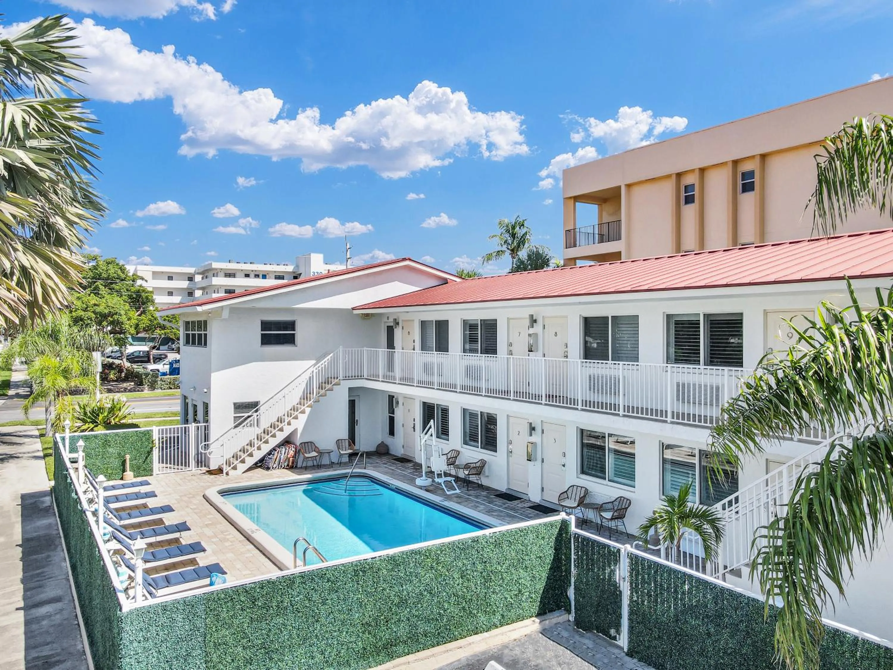 Property building in The Shores Hotel