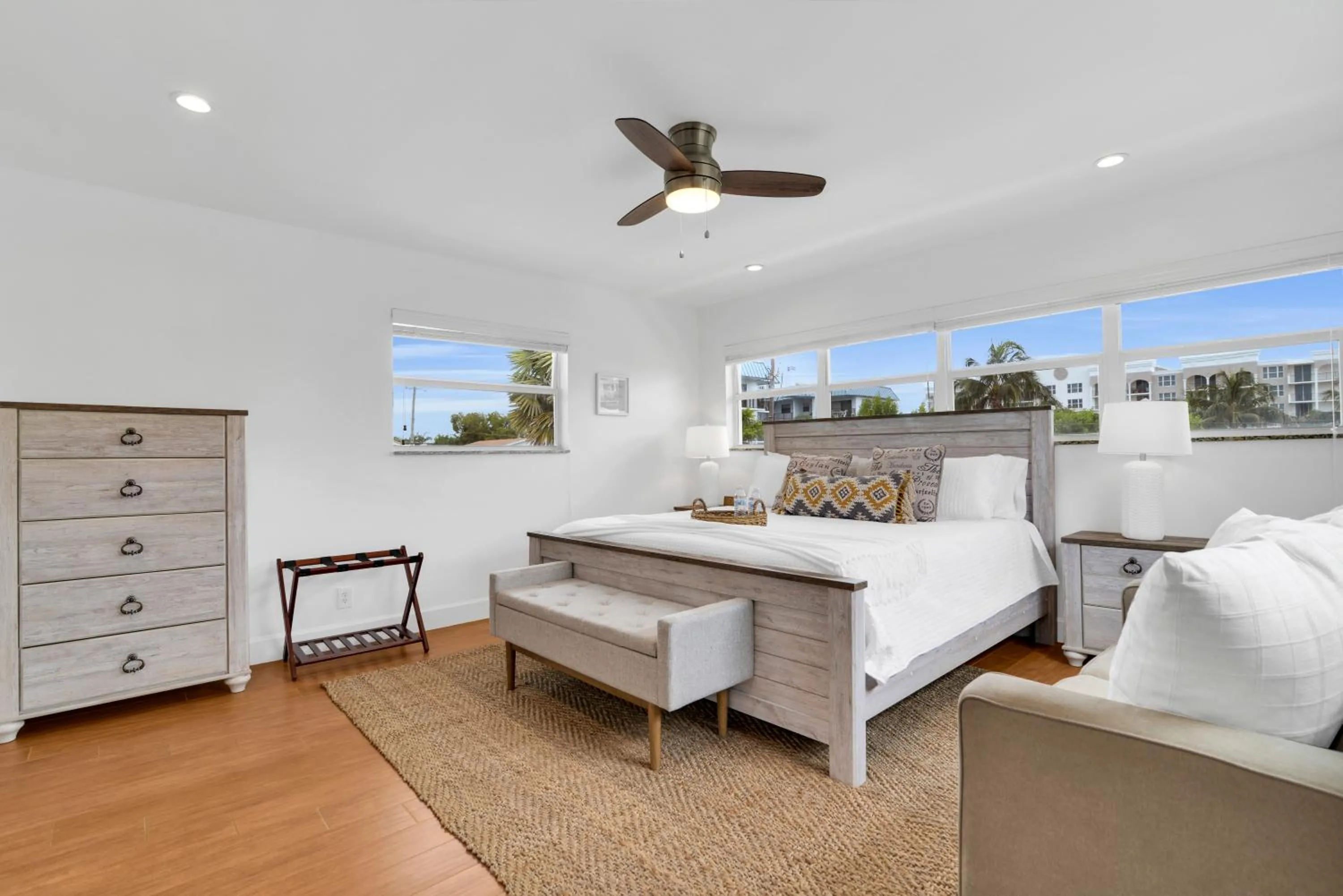 Bedroom in The Shores Hotel