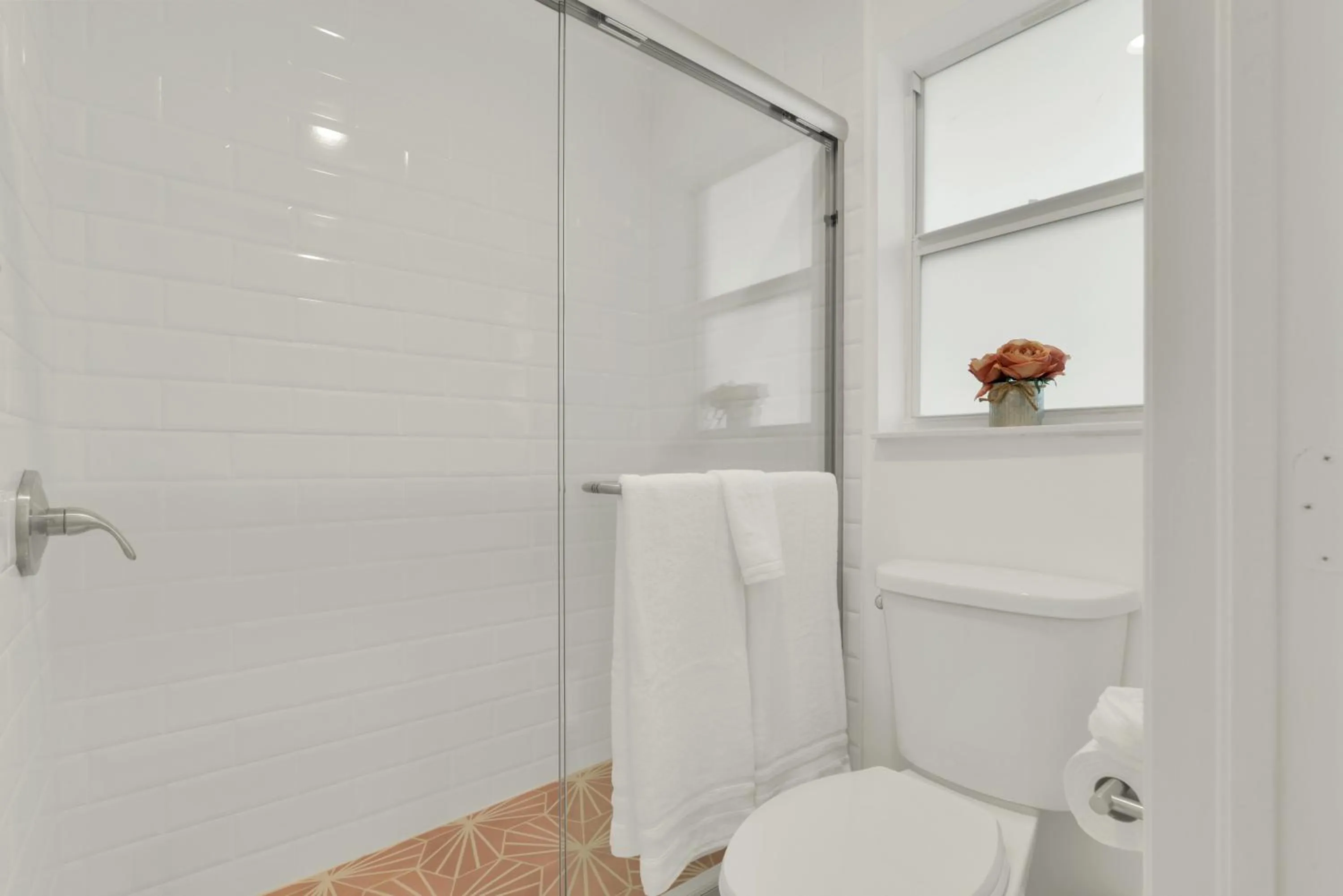 Bathroom in The Shores Hotel