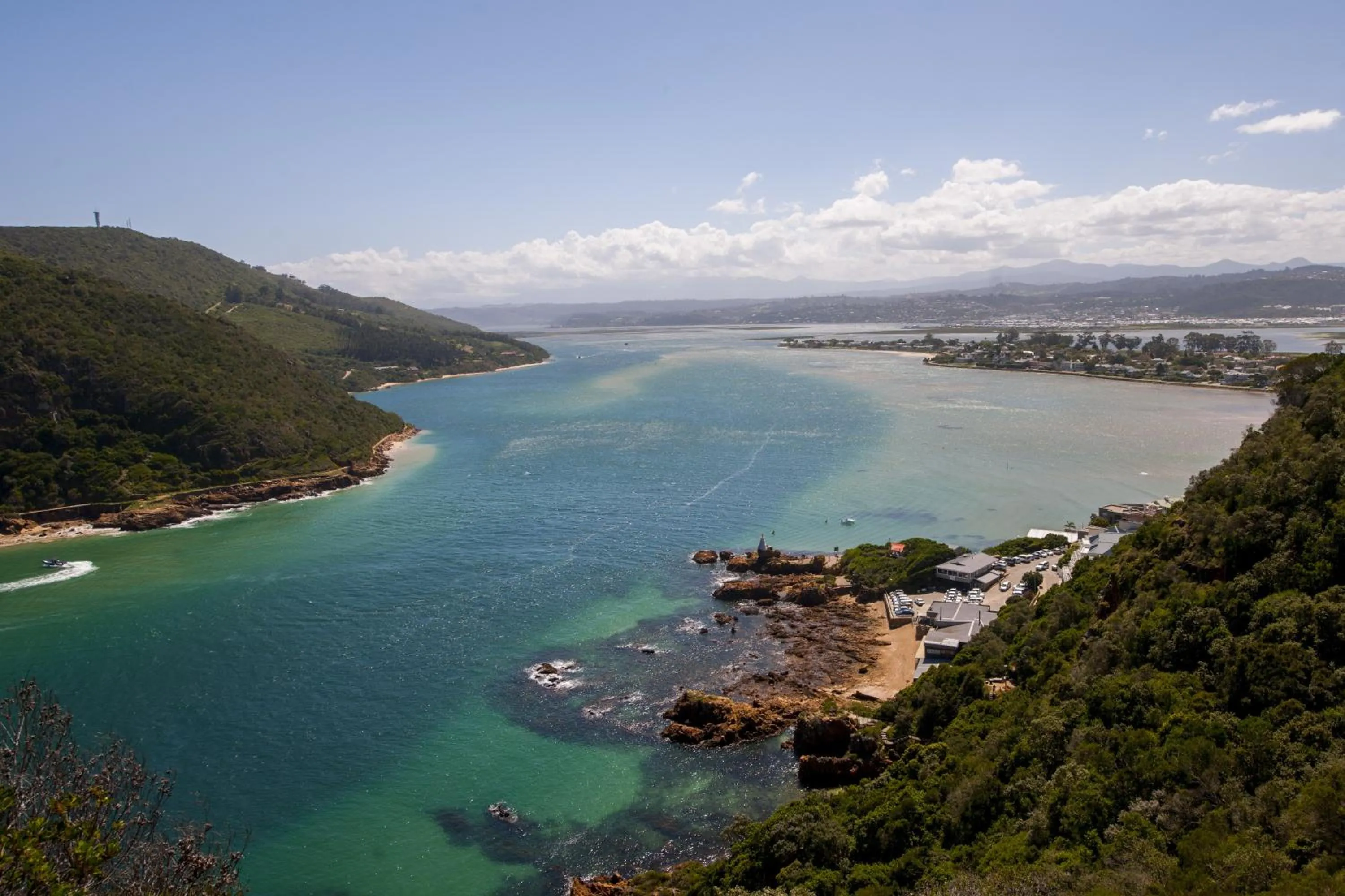 Bird's eye view in Bollard Bay House
