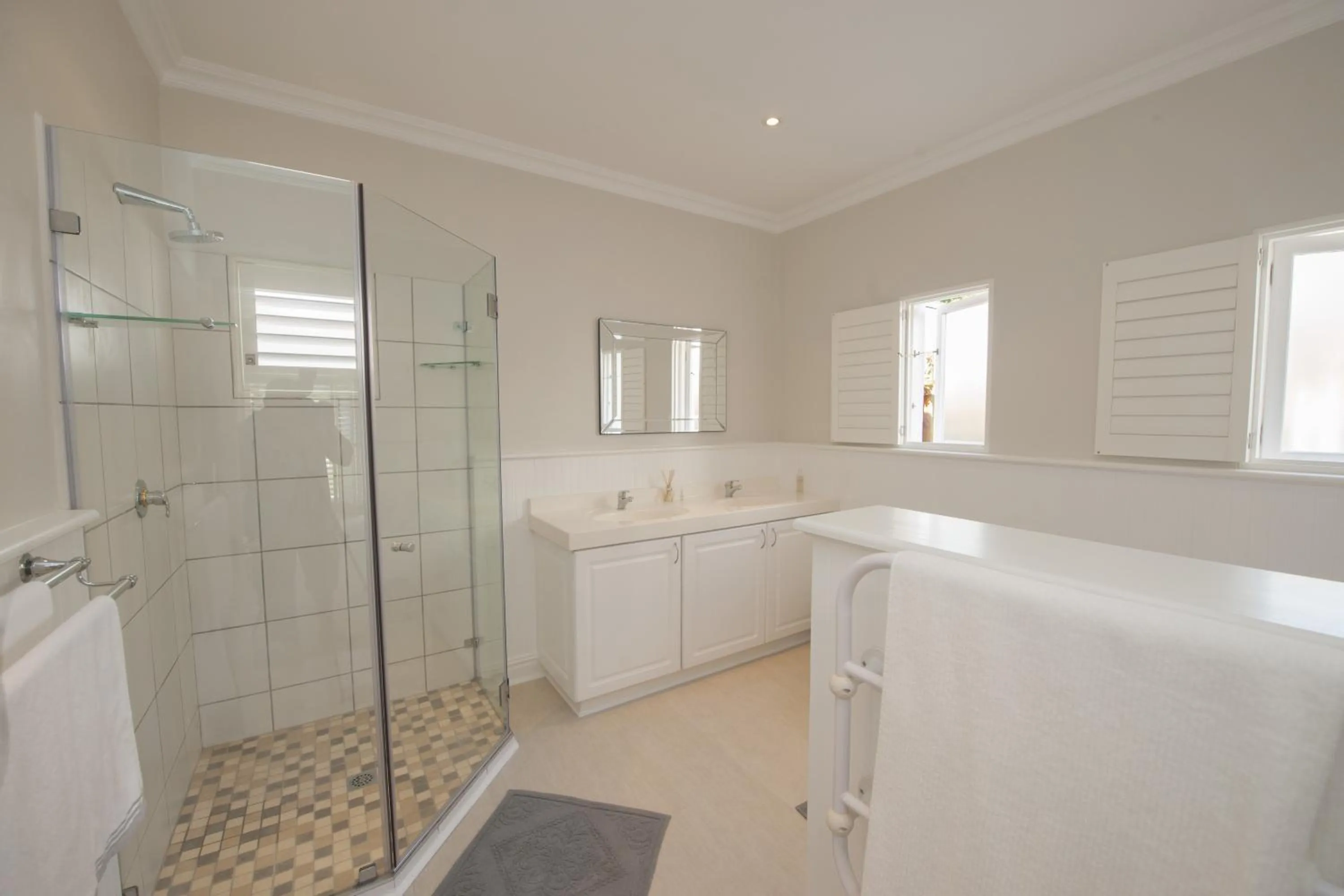 Shower in Bollard Bay House