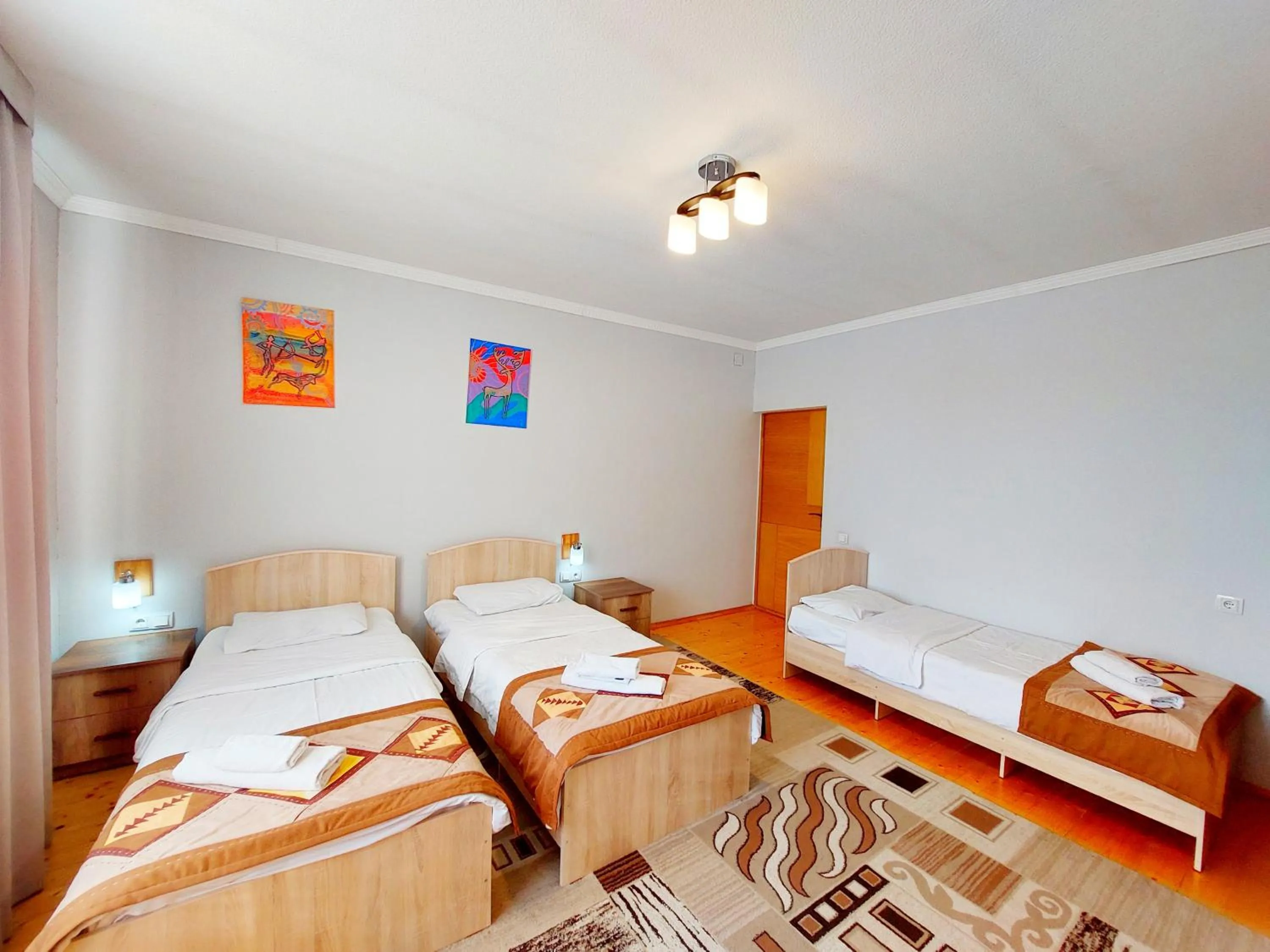 Property building, Bed in TES Hotel