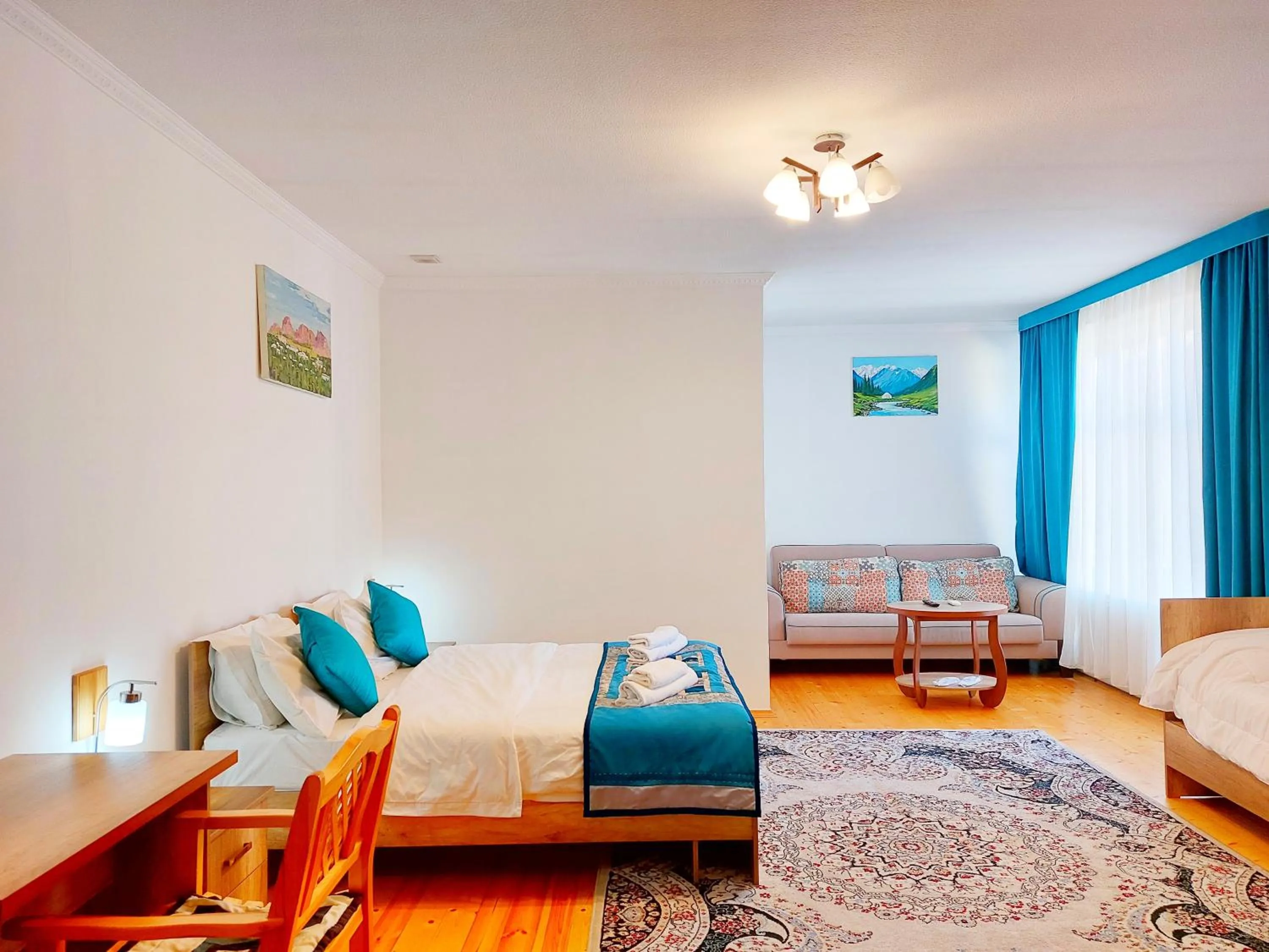 Property building, Bed in TES Hotel