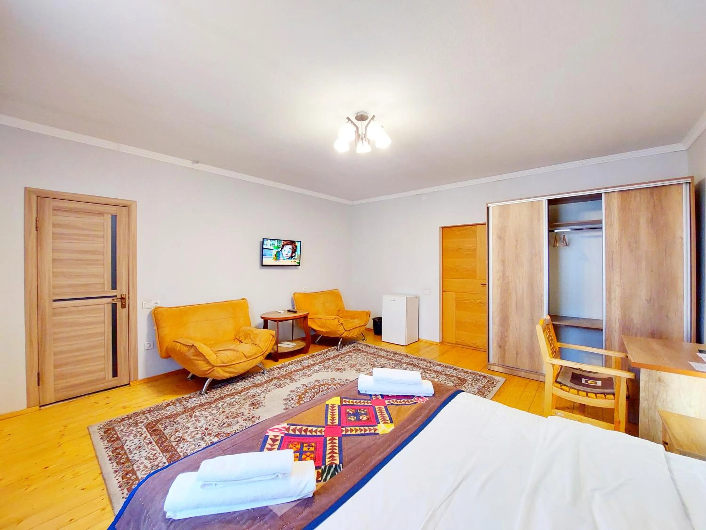 Property building, Bed in TES Hotel