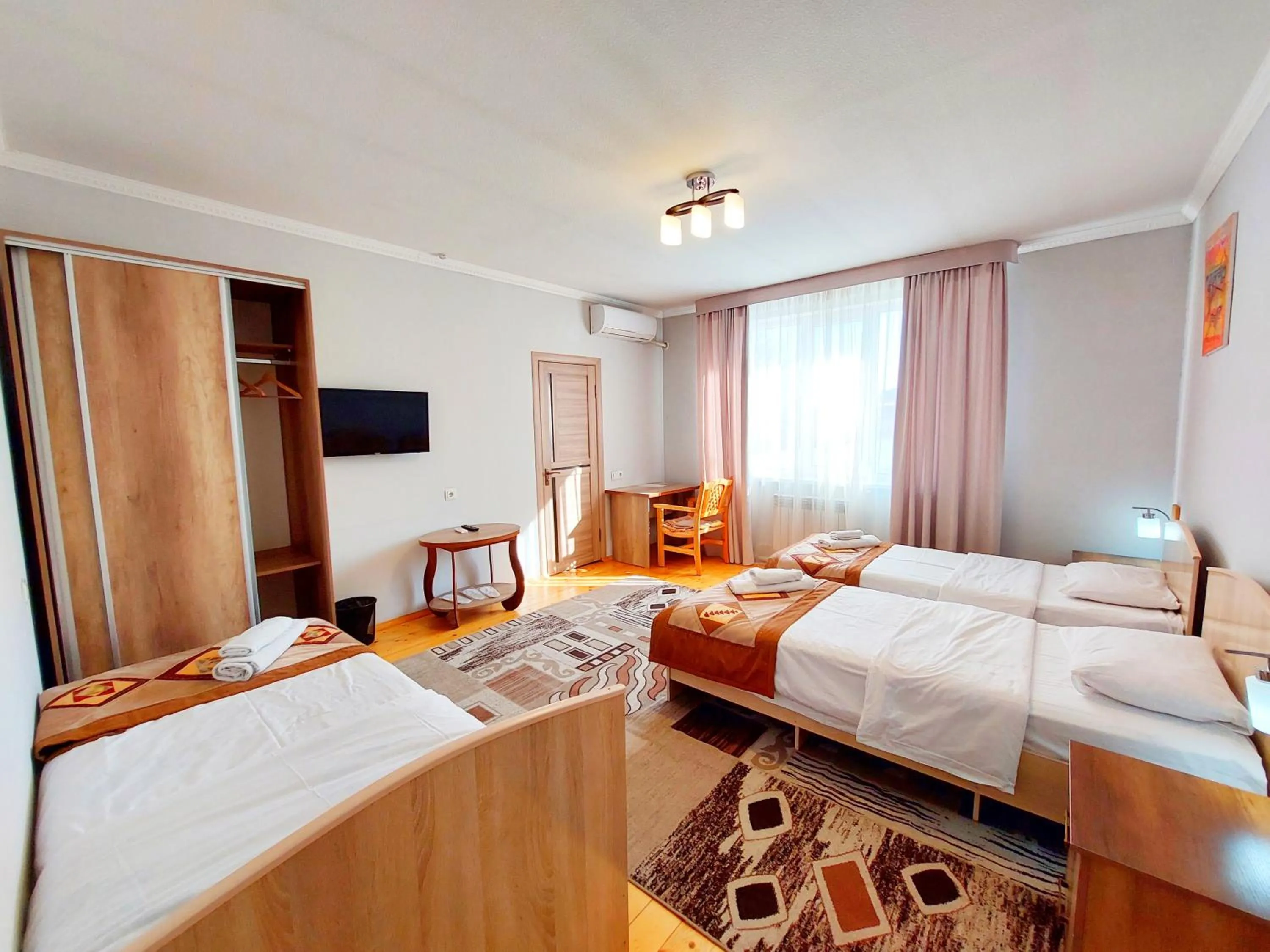 Property building, Bed in TES Hotel