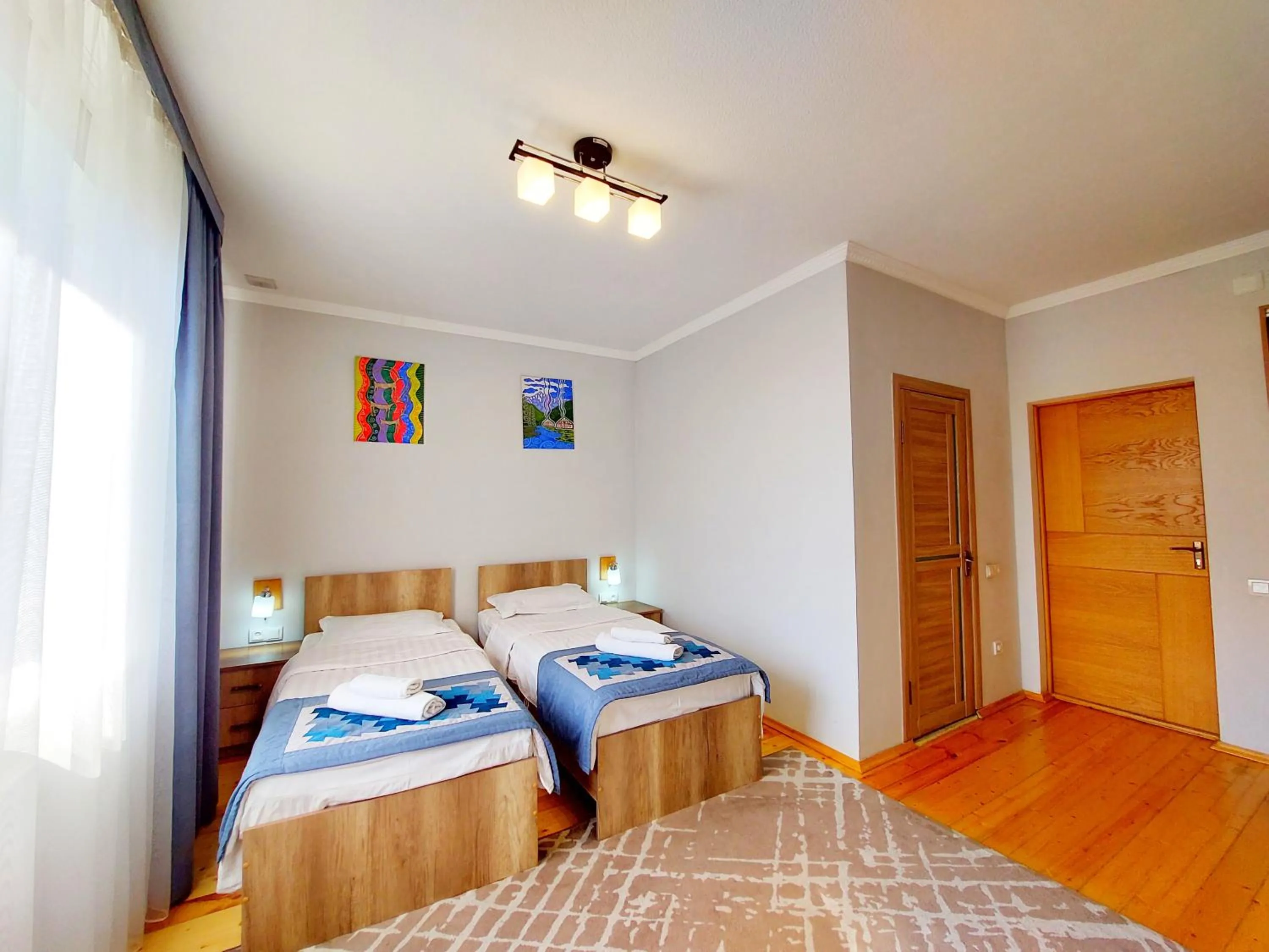 Property building, Bed in TES Hotel