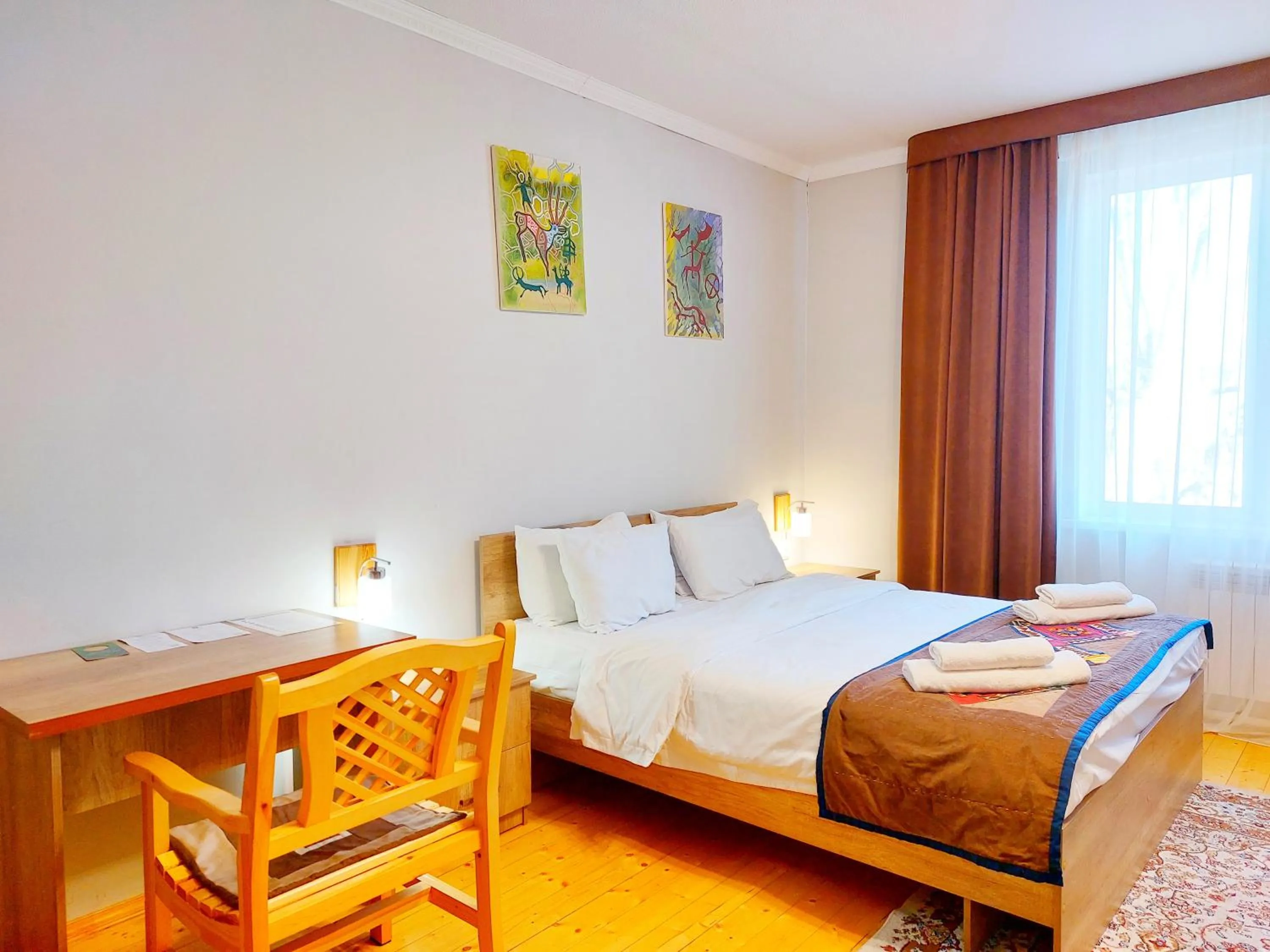 Property building, Bed in TES Hotel