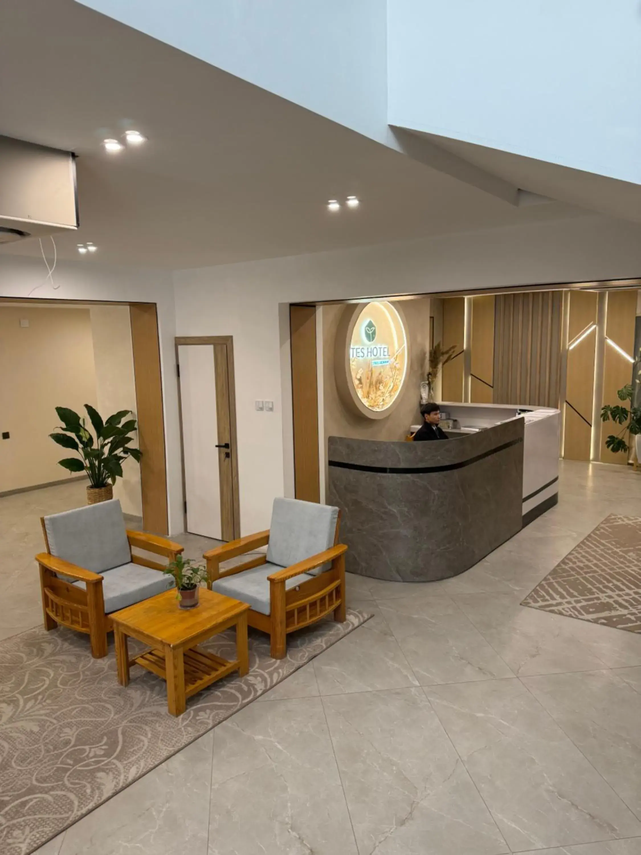 Lobby or reception in TES Hotel Lobby or reception in TES Hotel