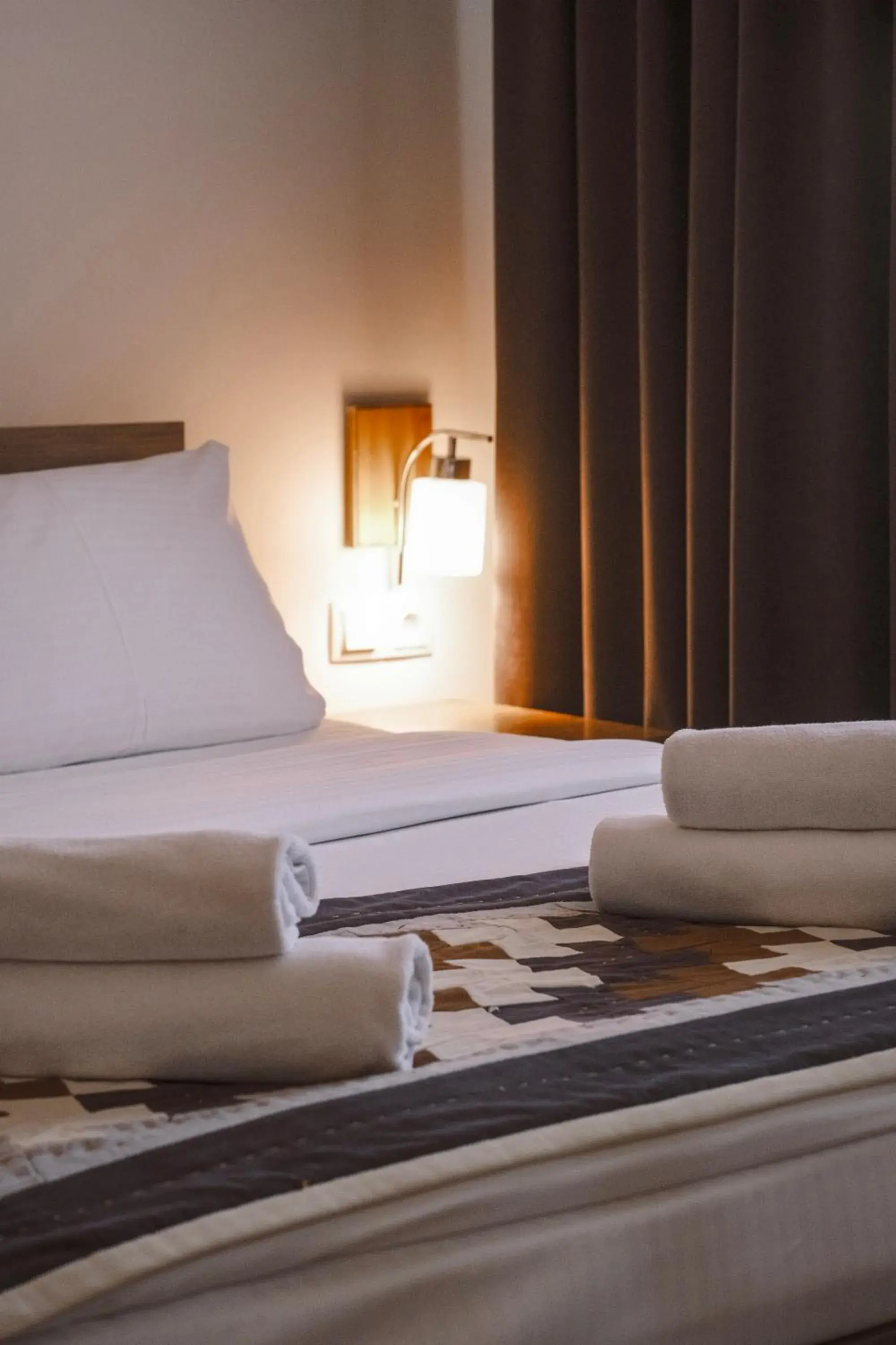 Bed in TES Hotel Bed in TES Hotel