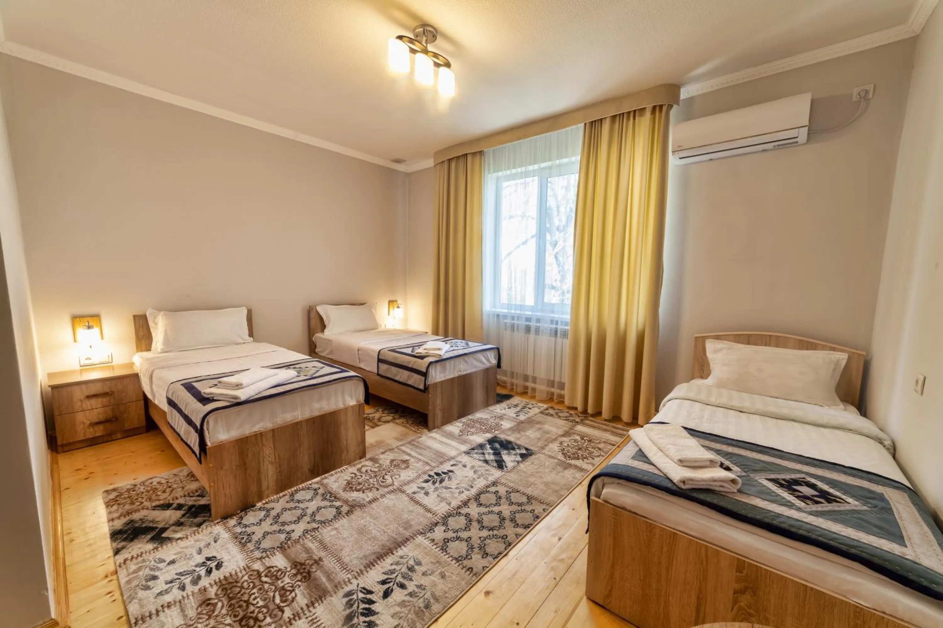 Property building, Bed in TES Hotel