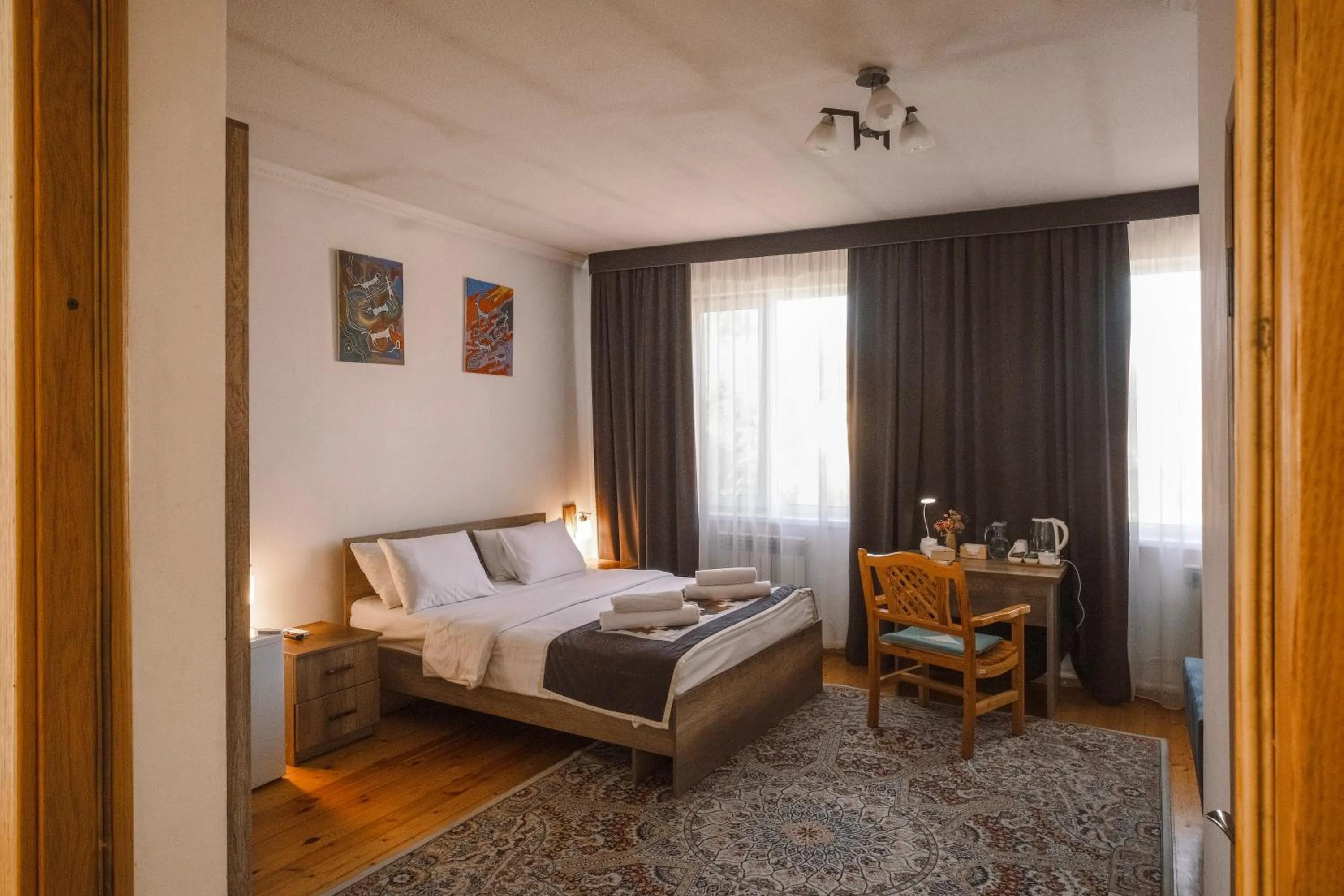 Photo of the whole room, Bed in TES Hotel