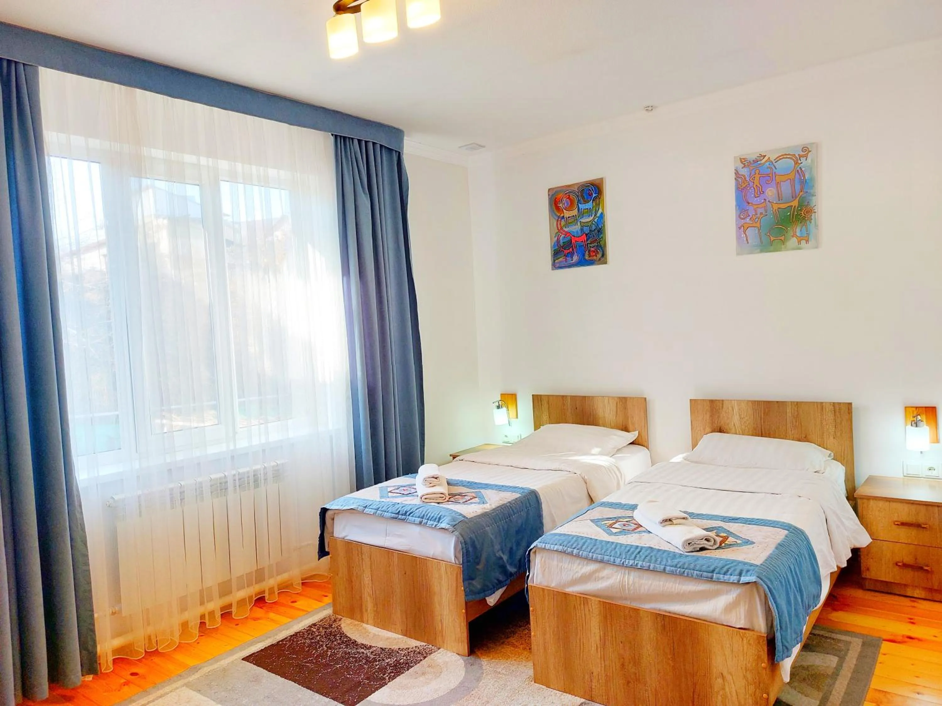 Property building, Bed in TES Hotel