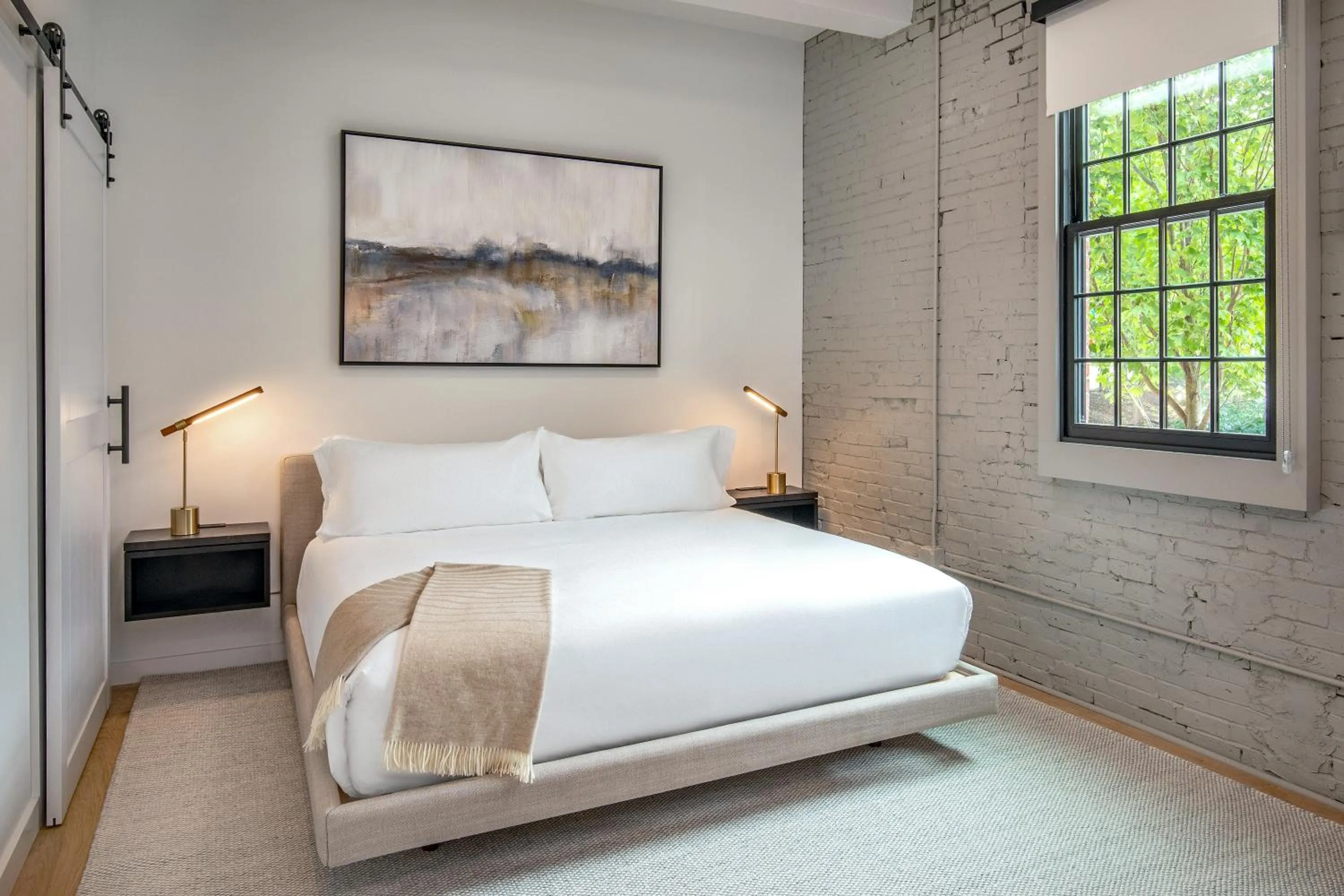 Bed in The Weldon Hotel