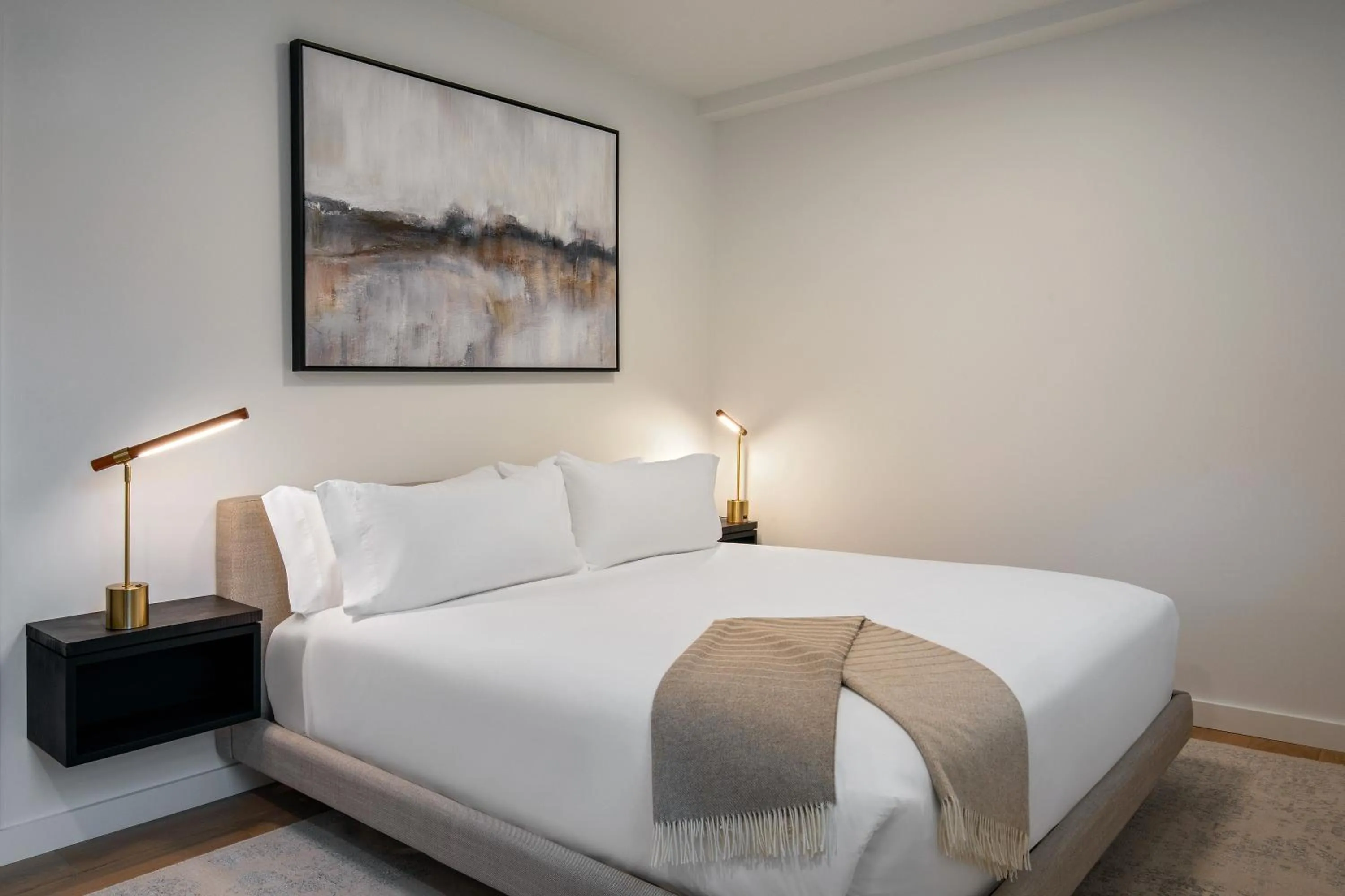 Bed in The Weldon Hotel