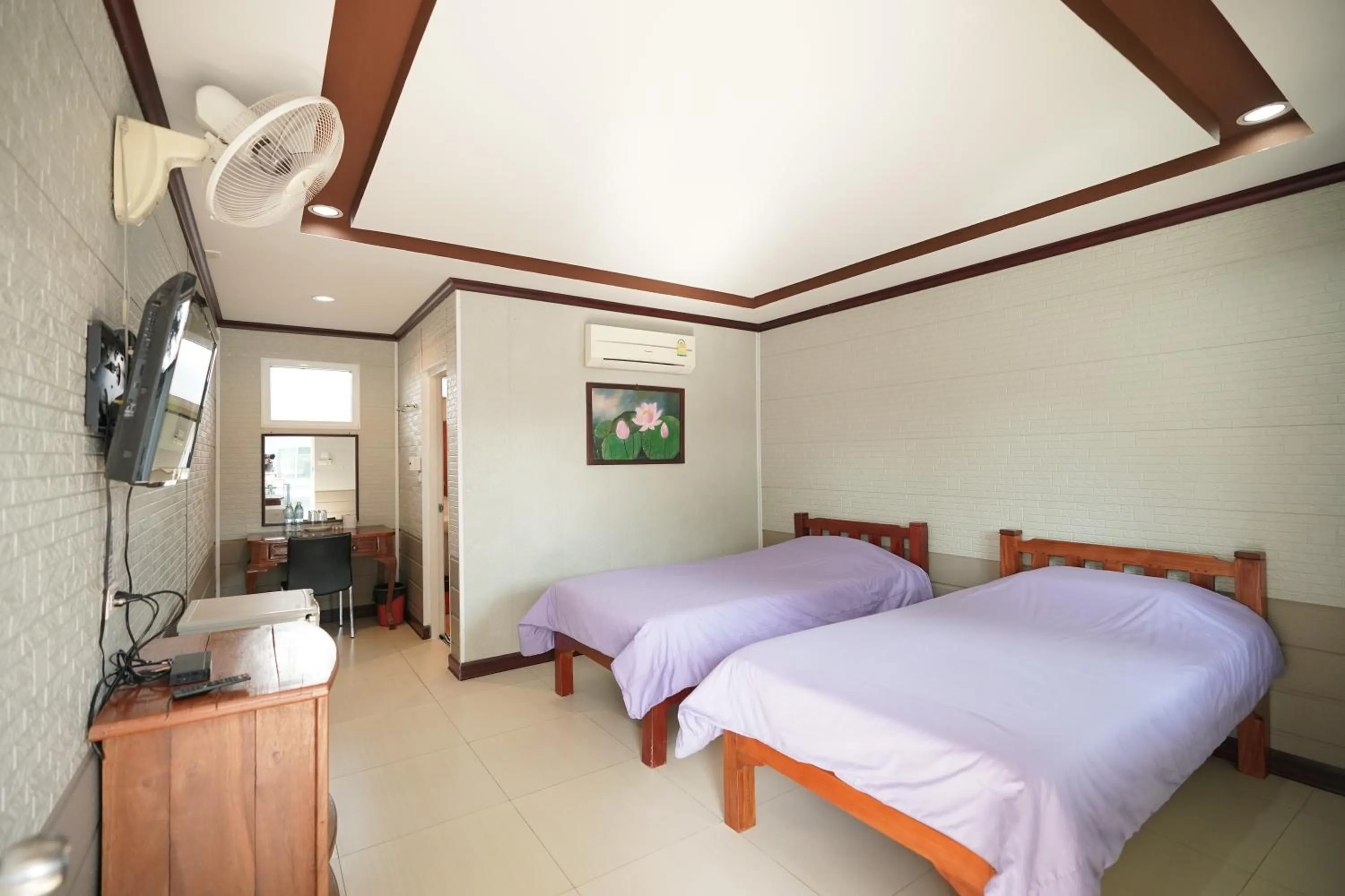 Bed in Baan Sabuy Jung