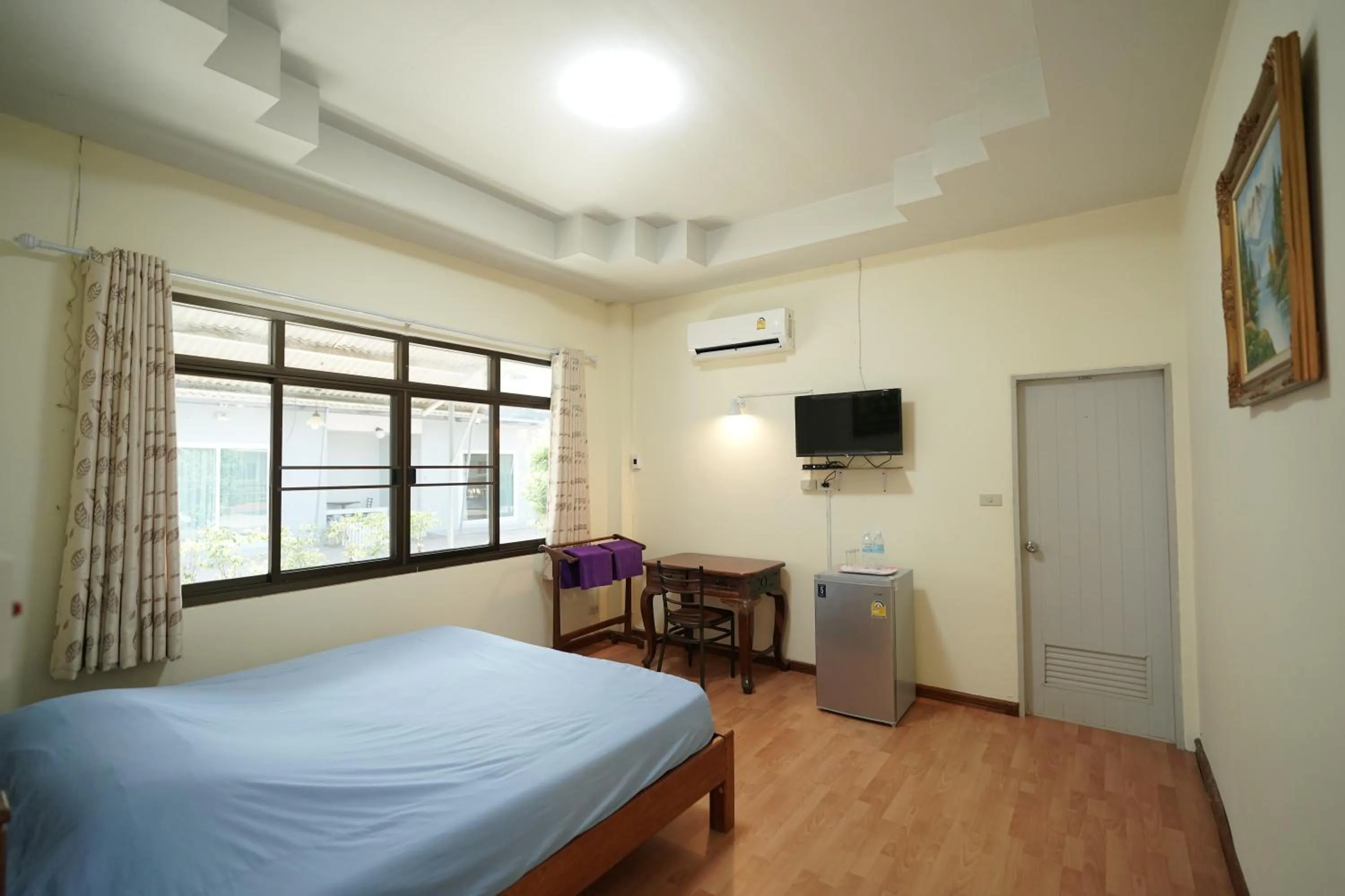 Bed in Baan Sabuy Jung