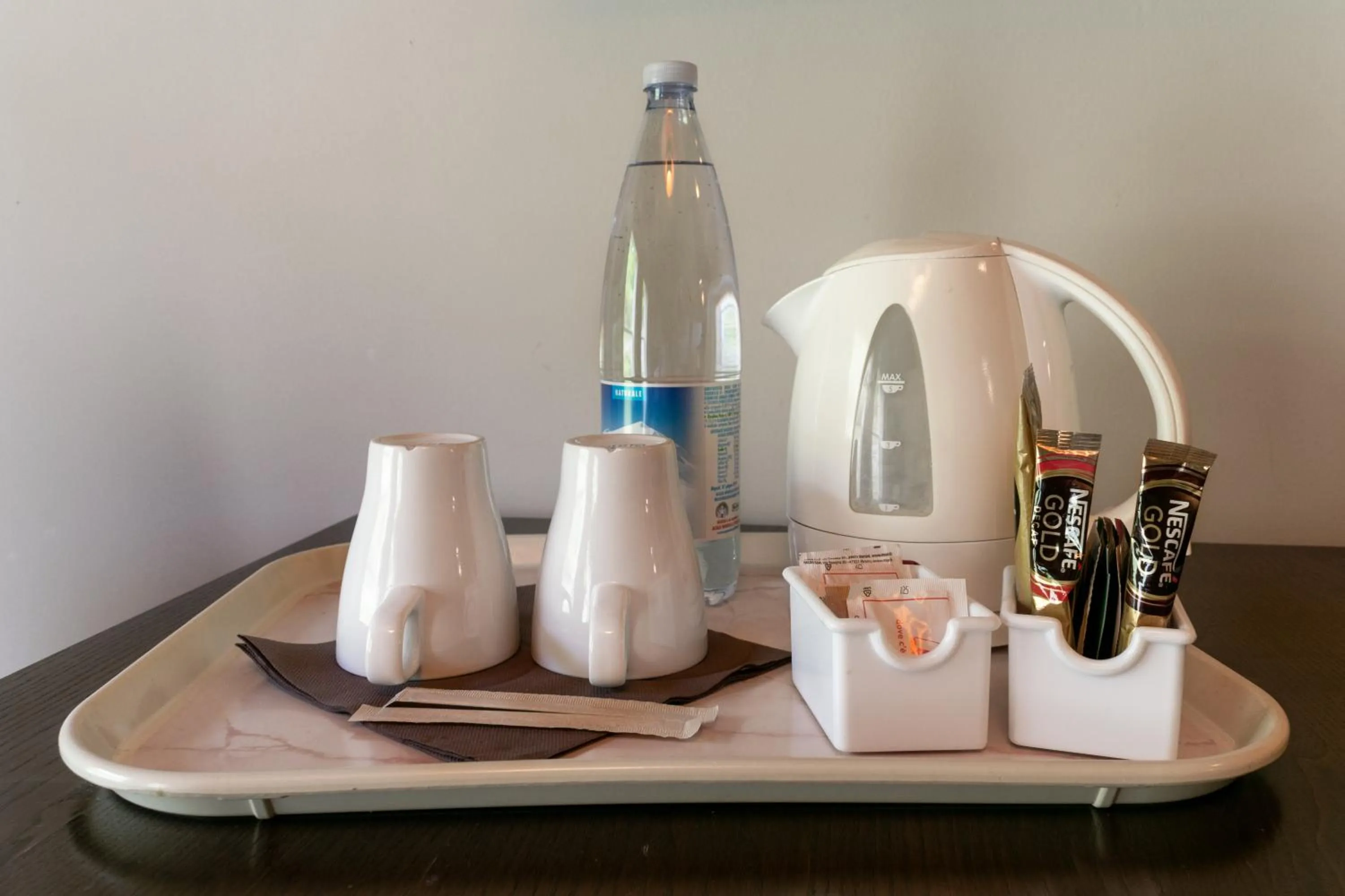 Coffee/tea facilities in Admiral Park Hotel by Falco D'Oro Hotels