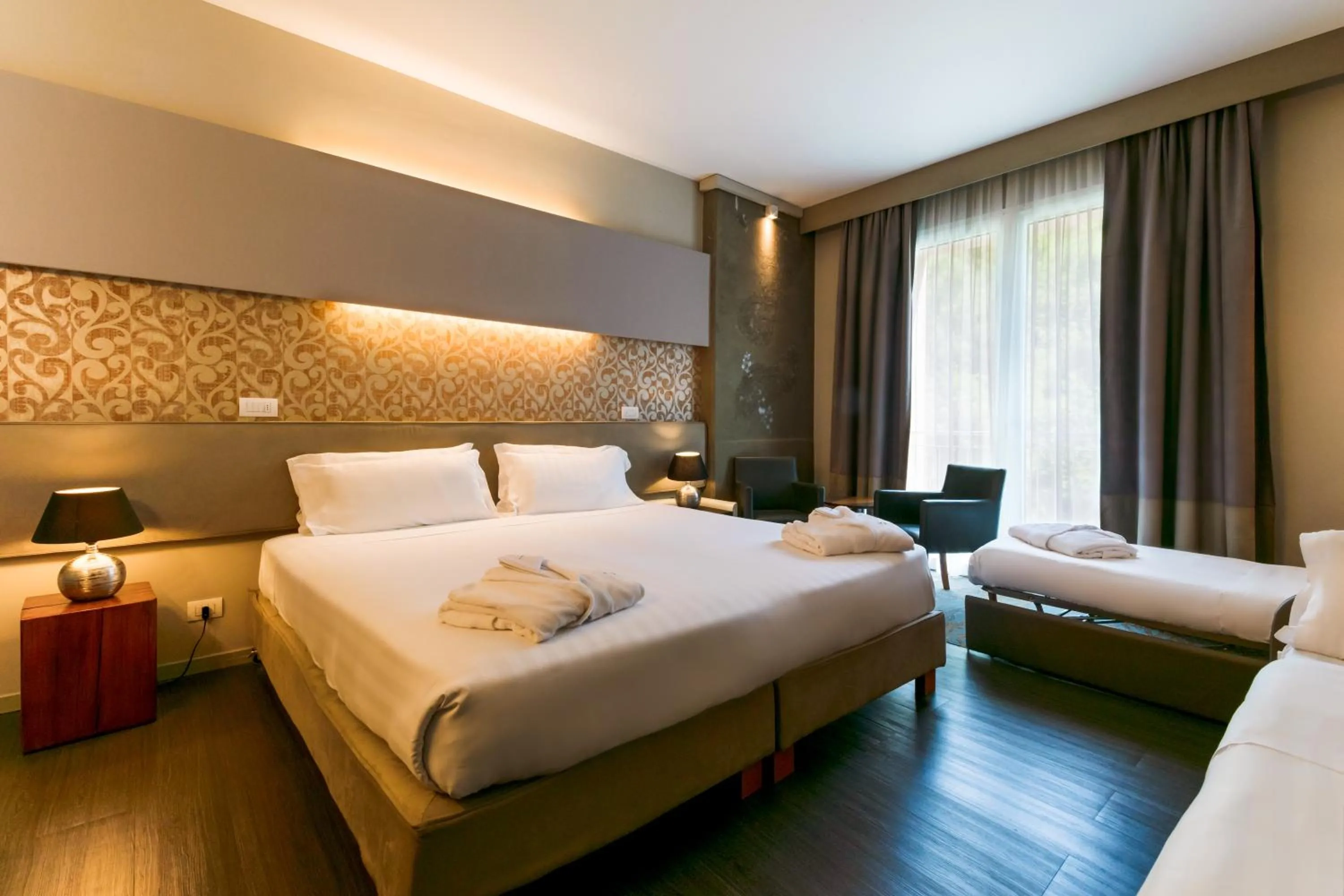 Bedroom, Bed in Admiral Park Hotel by Falco D'Oro Hotels