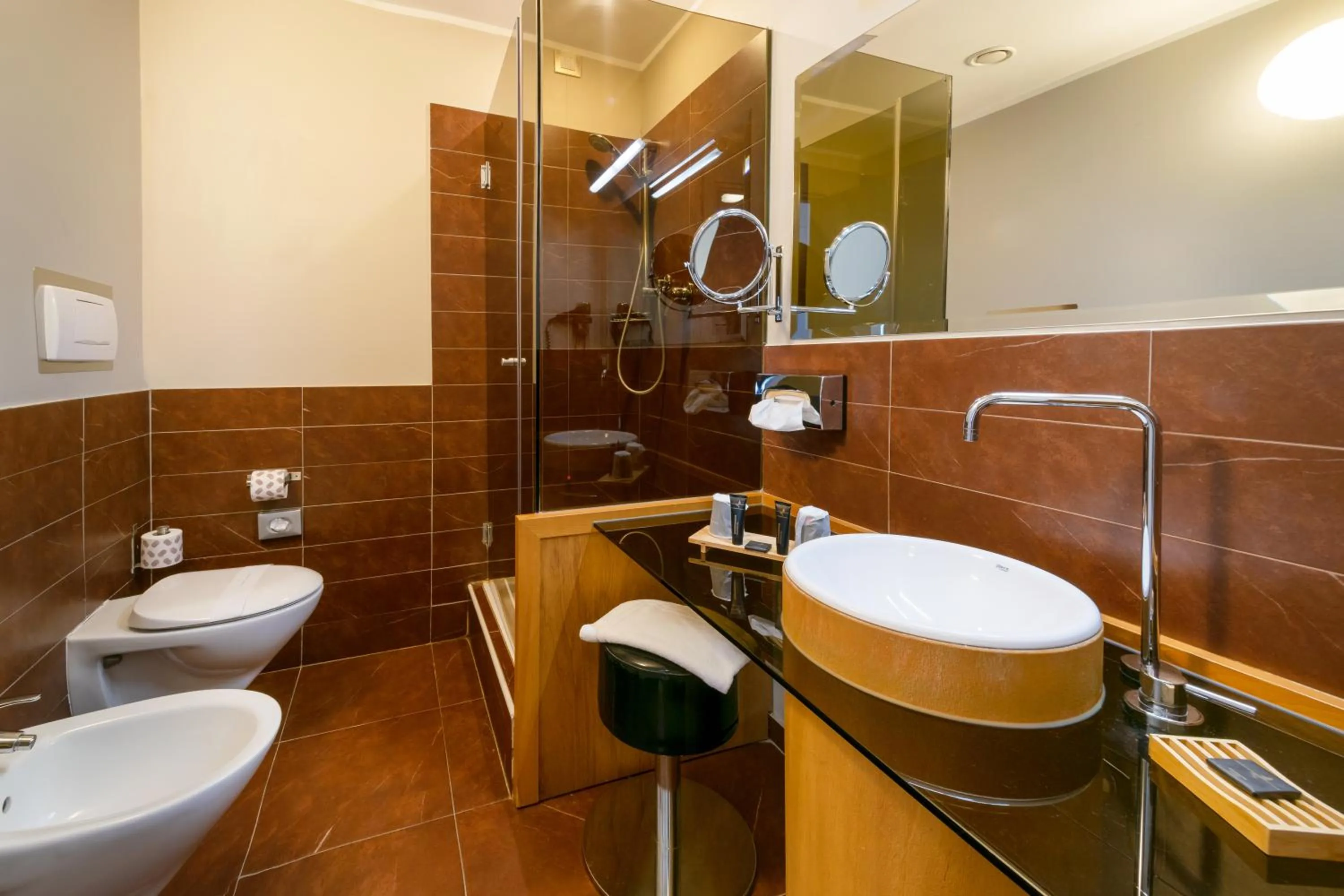 Bathroom in Admiral Park Hotel by Falco D'Oro Hotels