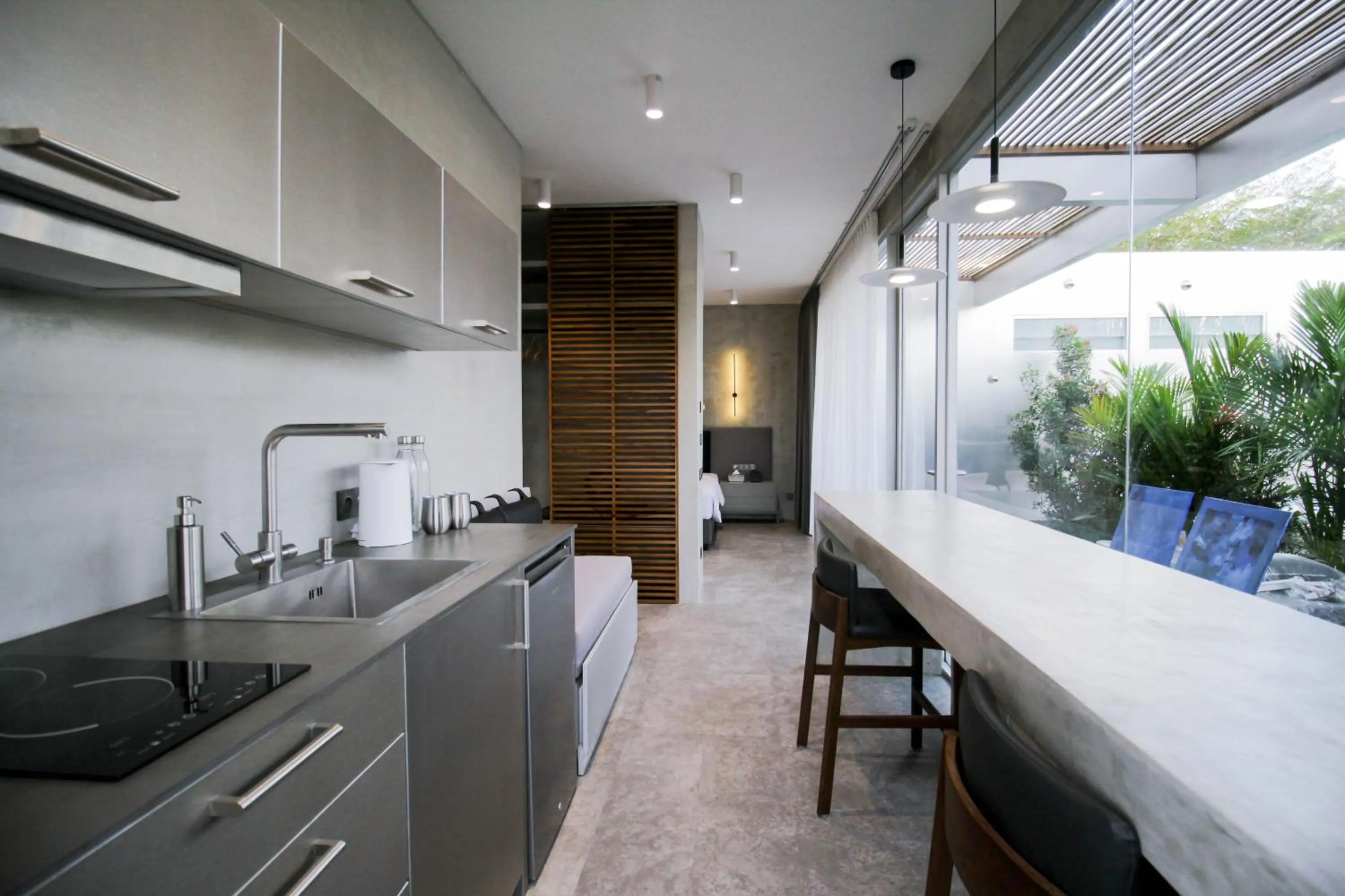 Kitchen or kitchenette in Unit Space Village