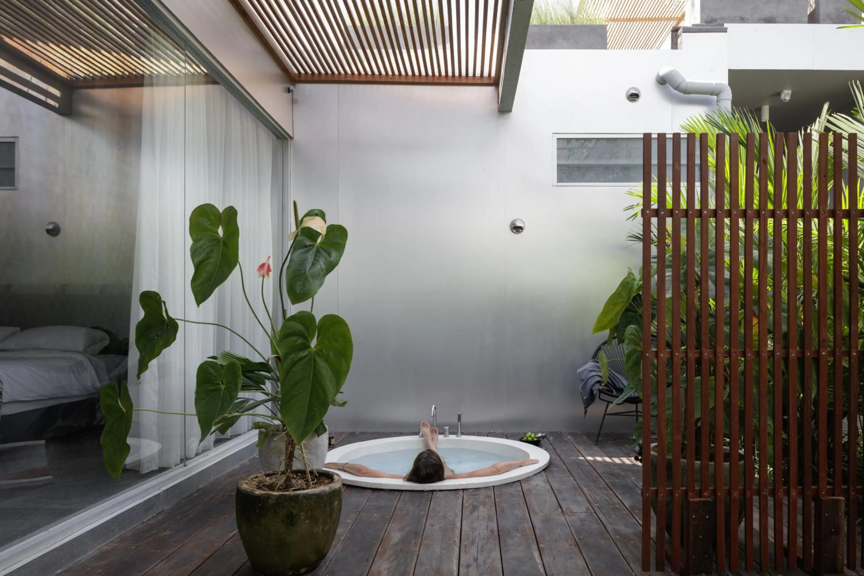 Patio in Unit Space Village