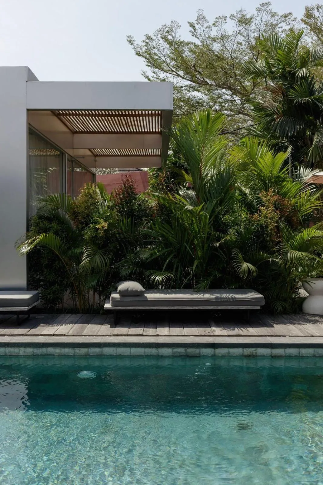 Pool view in Unit Space Village