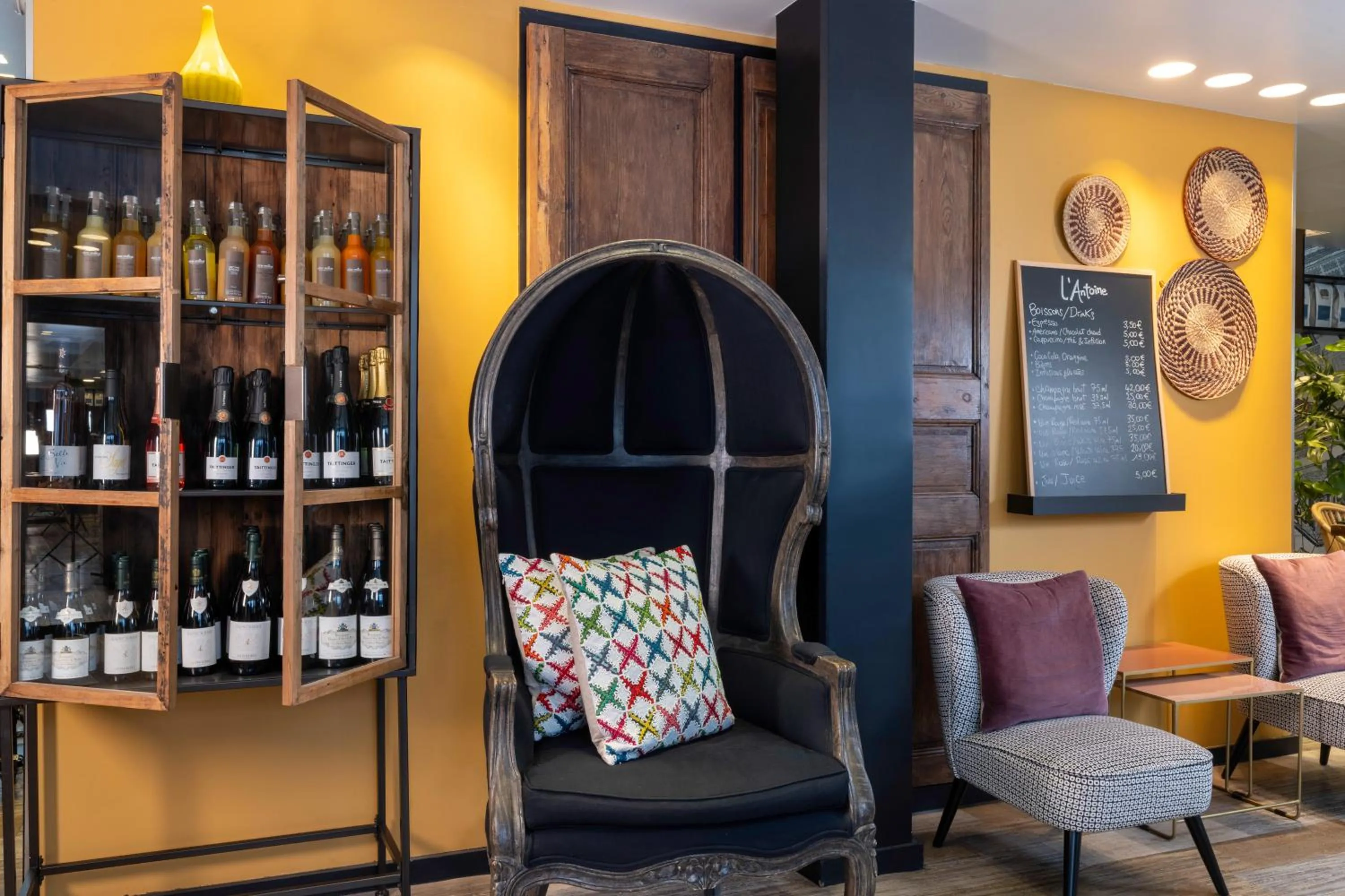 Lobby or reception in Hotel L’Antoine