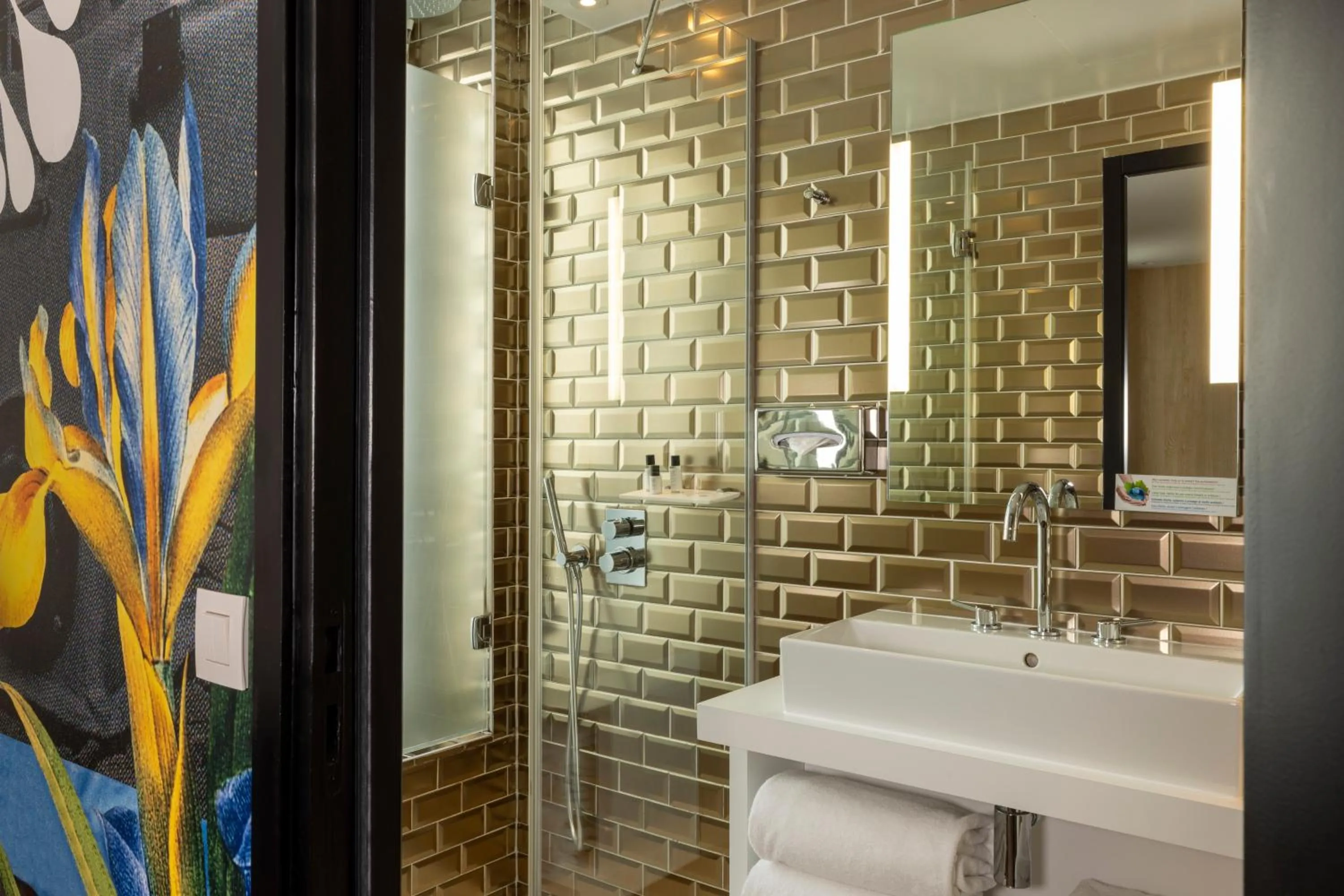 Shower in Hotel L’Antoine