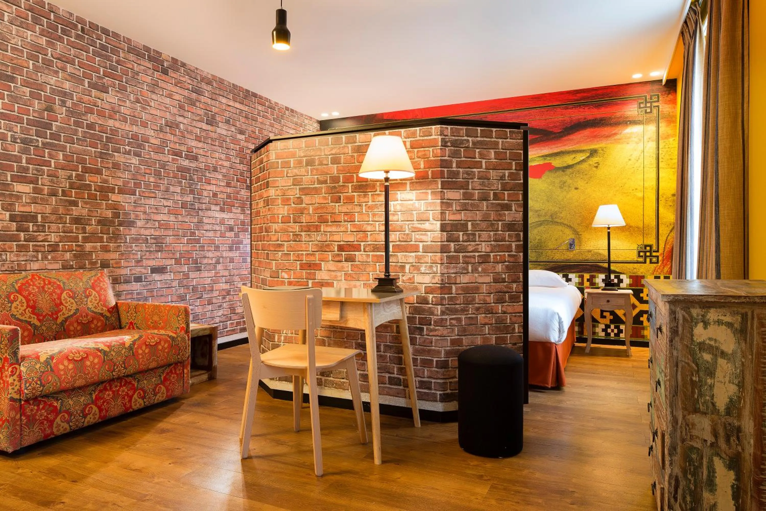 Seating area in Hotel L’Antoine