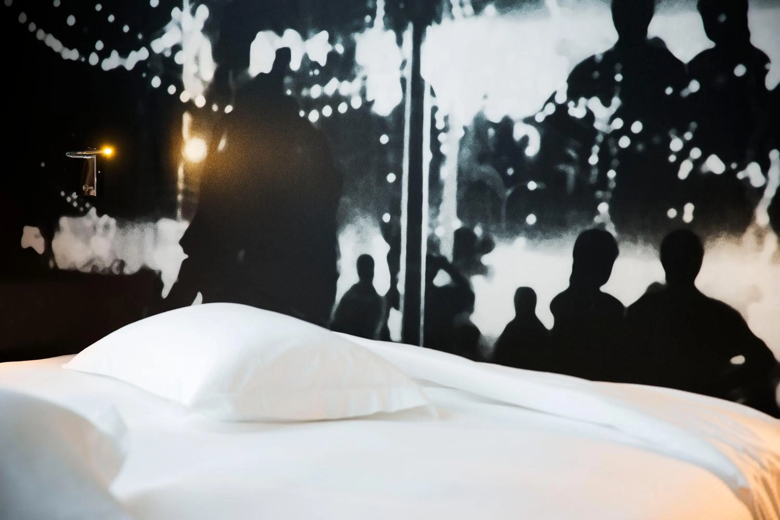 Decorative detail, Bed in Hotel L’Antoine