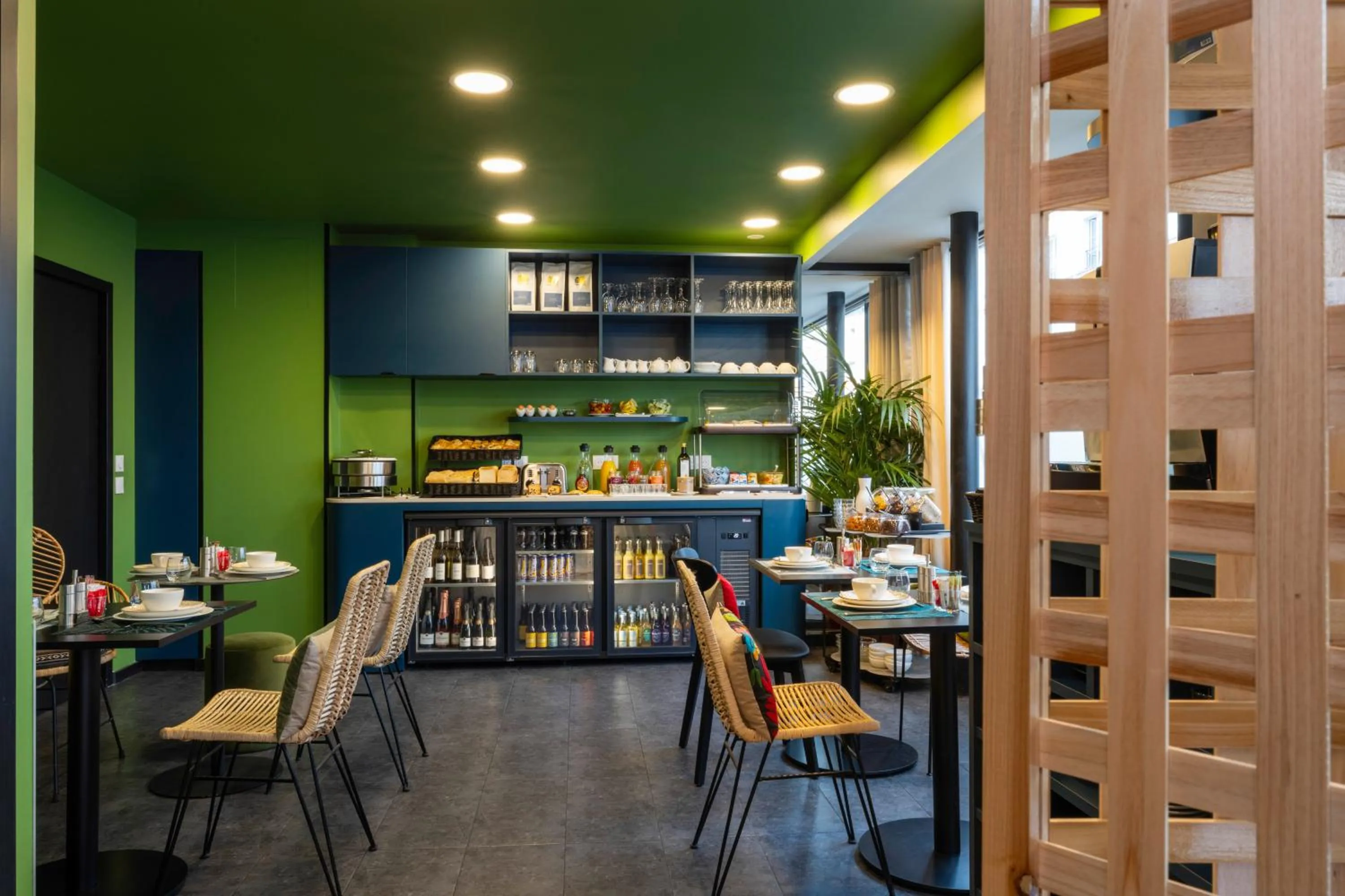 Buffet breakfast in Hotel L’Antoine