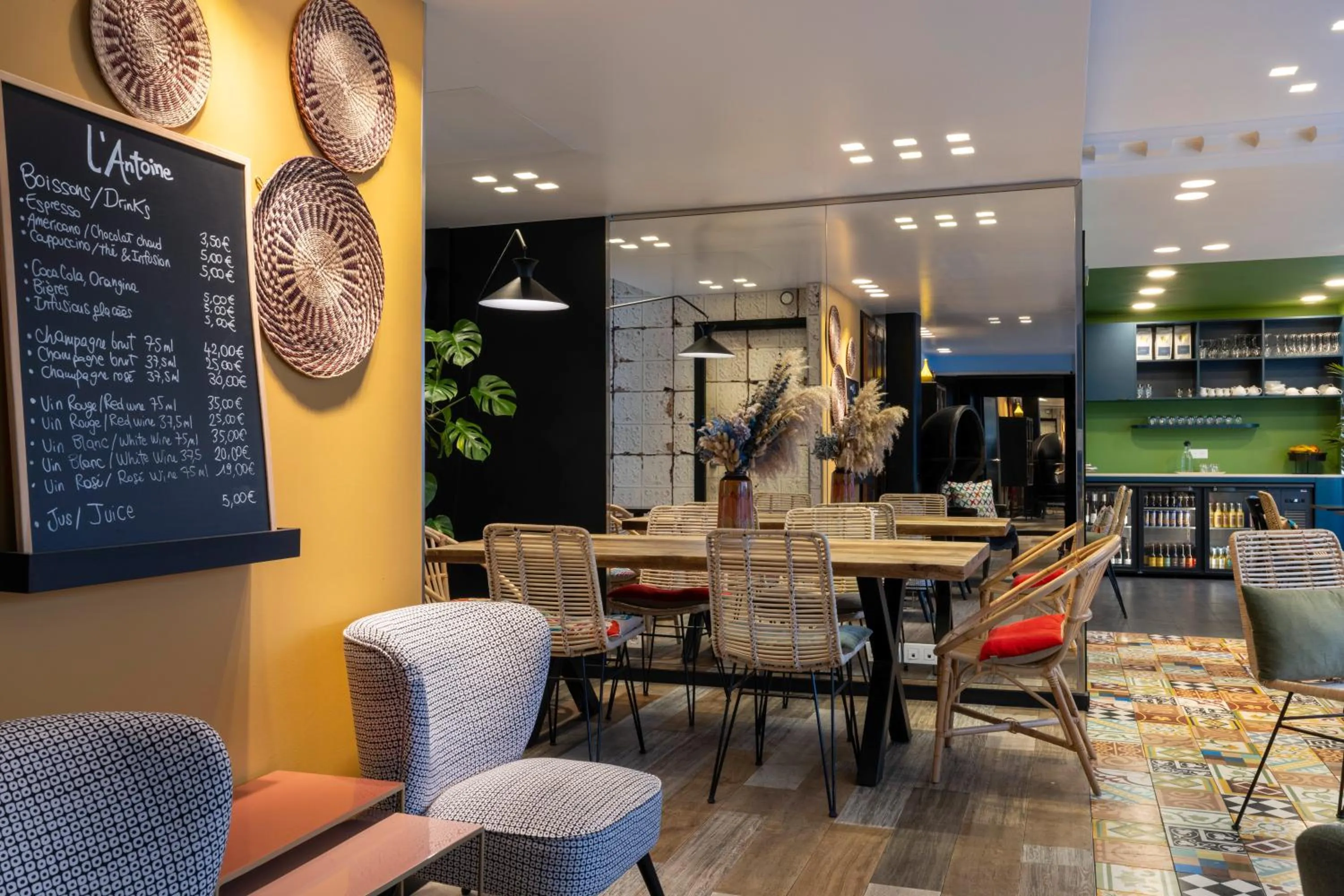 Lobby or reception in Hotel L’Antoine