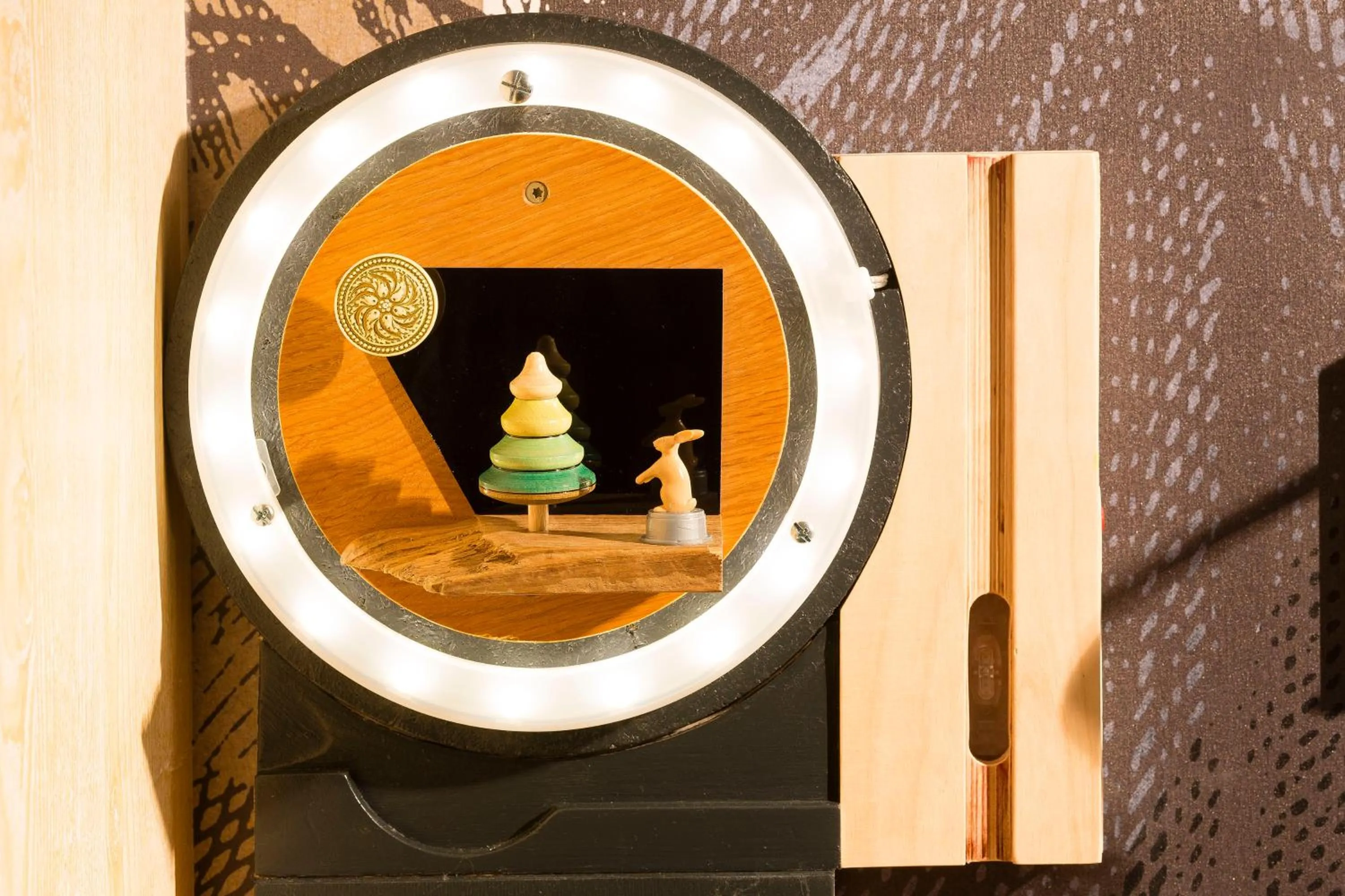 Decorative detail in Hotel L’Antoine