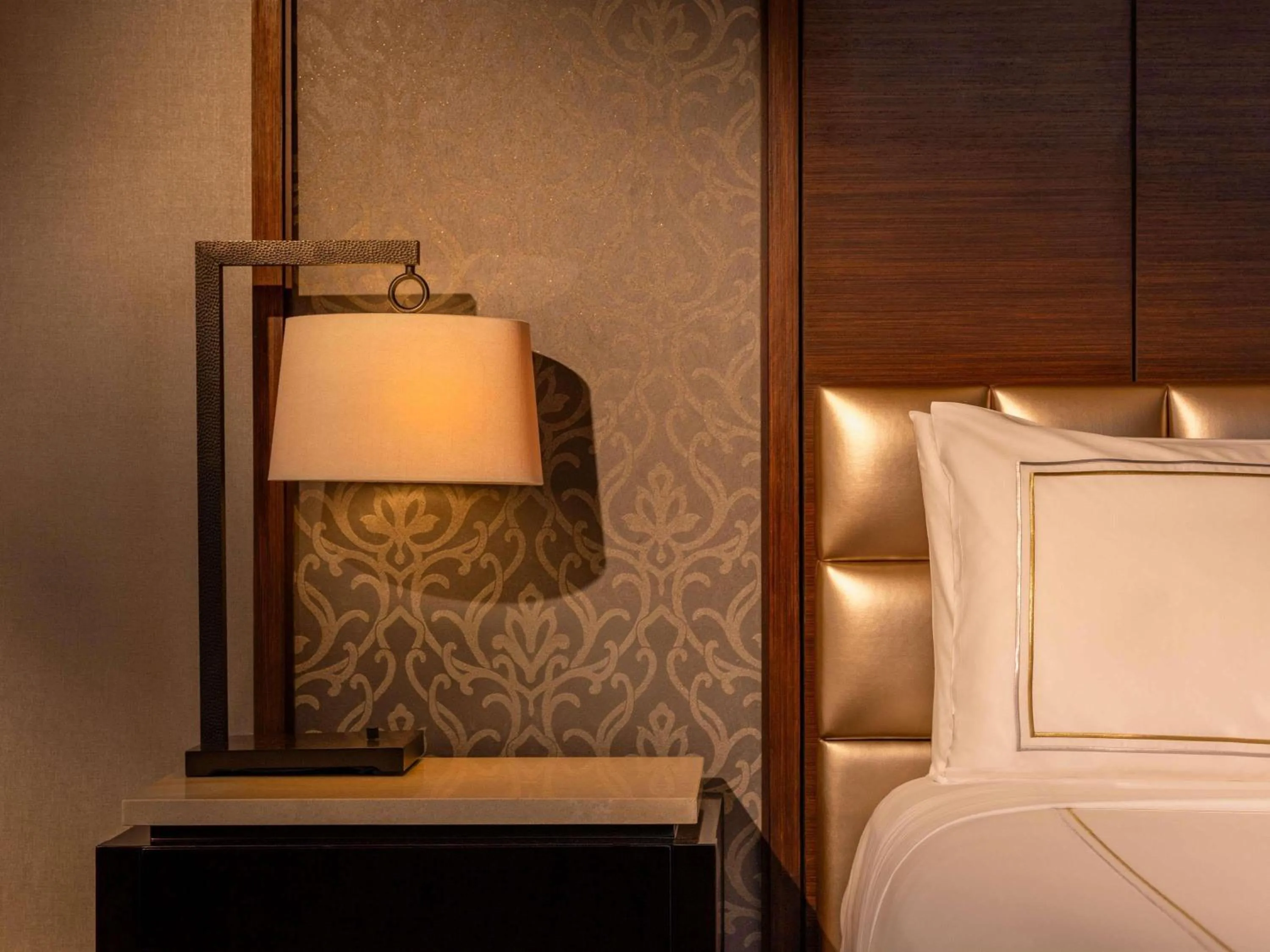 Bedroom, Bed in Fairmont Jakarta